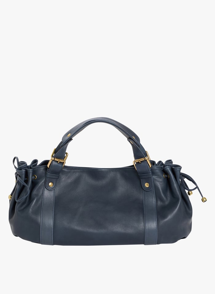 Sac Port Main En Cuir 24h Navy Gerard Darel Femme Place des