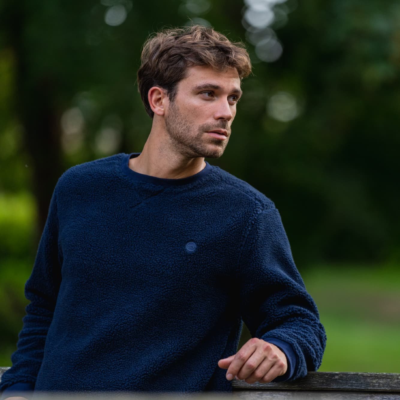 Sherpa pullover BILLYBELT Blue