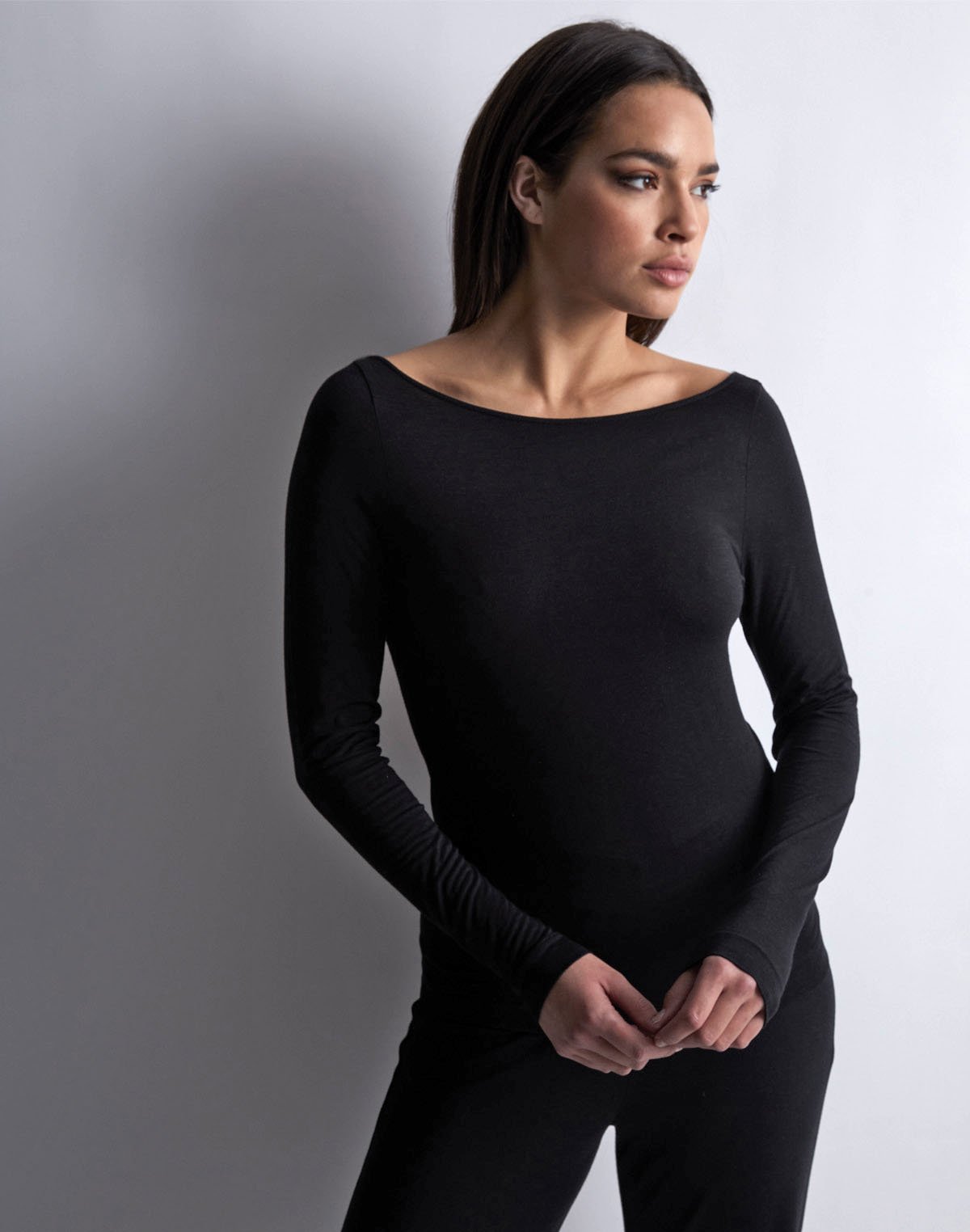 Long-sleeved top AUBADE Black