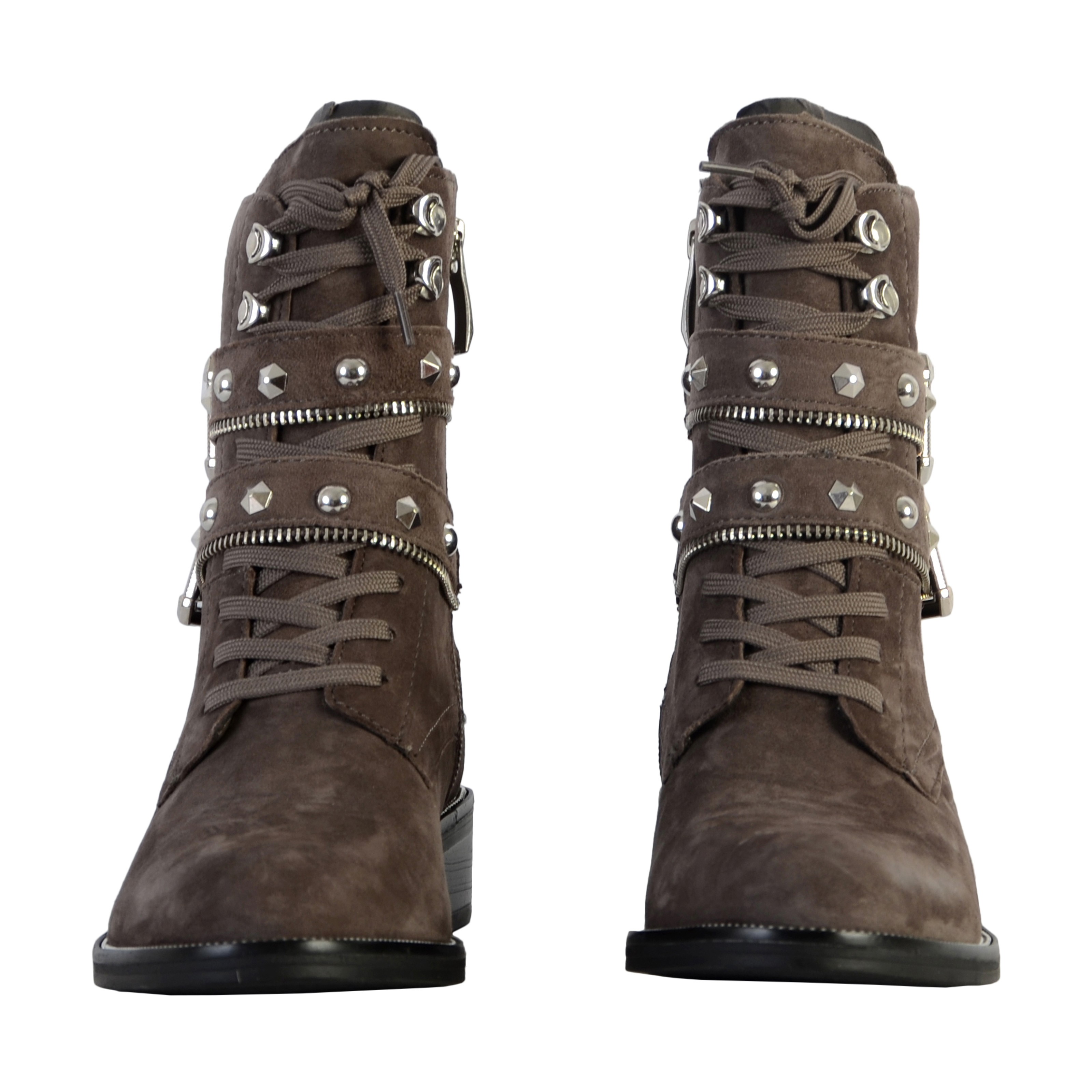 Leather ankle boot TAMARIS Grey