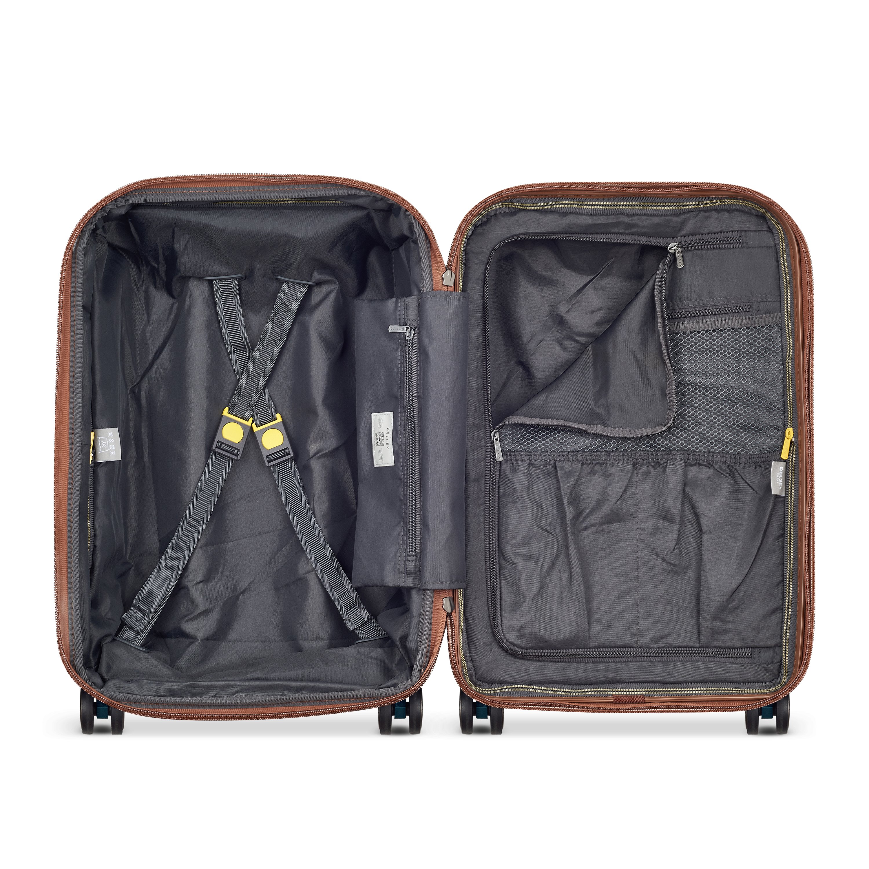 Rigid cabin suitcase DELSEY PARIS Blue