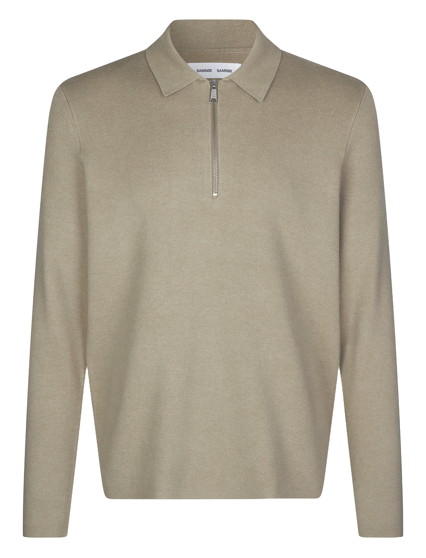 Sweat col classique  SAMSOE SAMSOE Beige