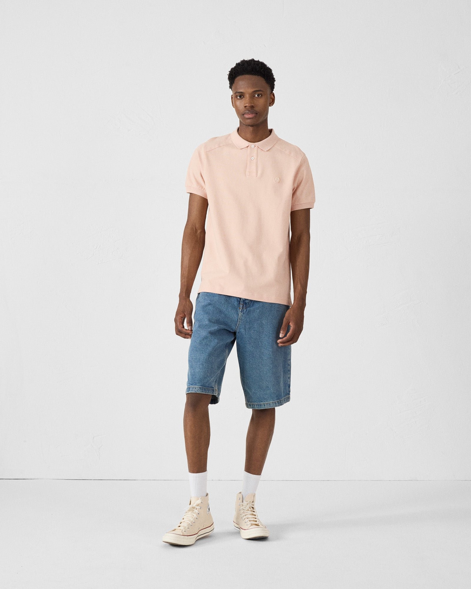 Alvaro cotton polo JOTT Pink