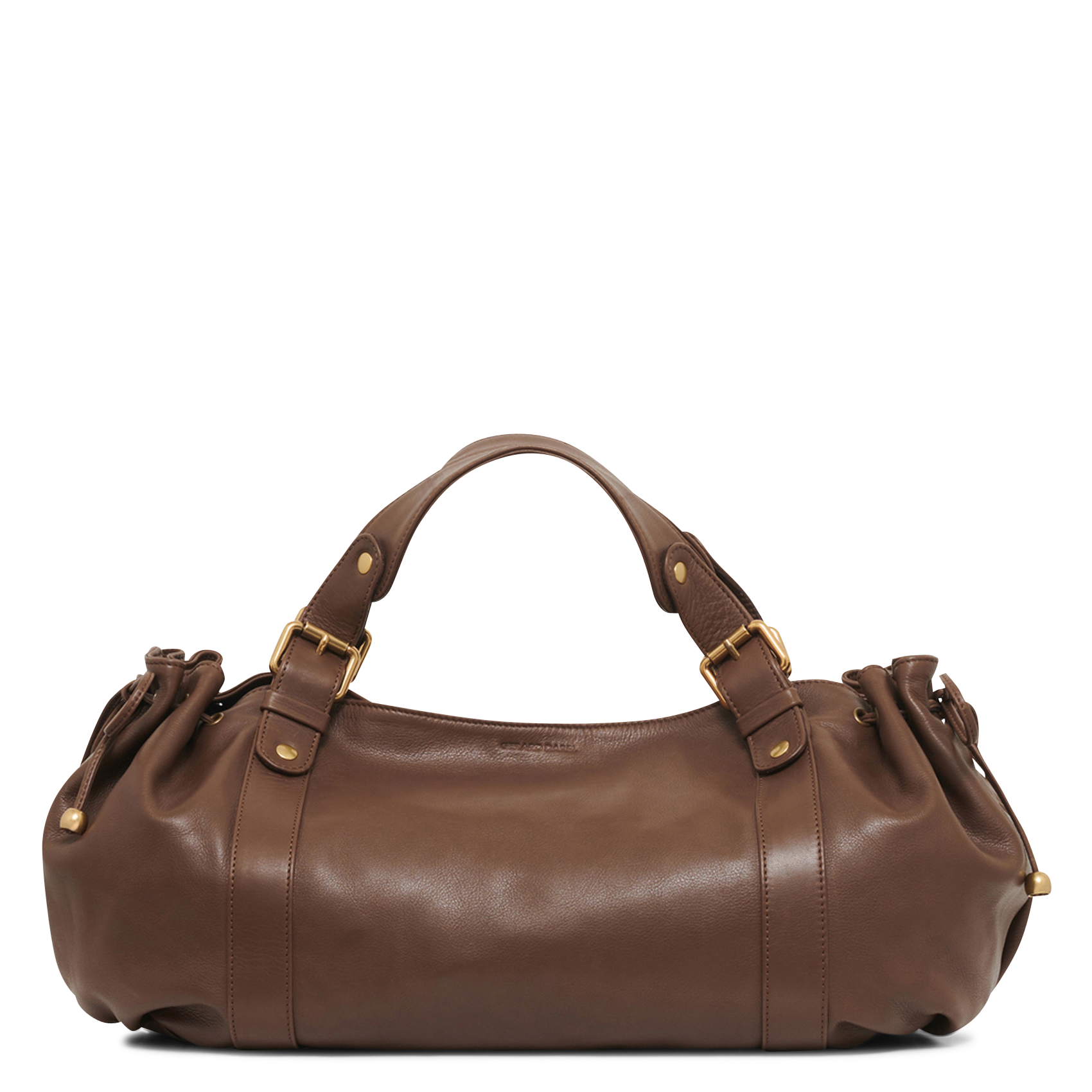 Shopping bag in pelle GERARD DAREL Marrone