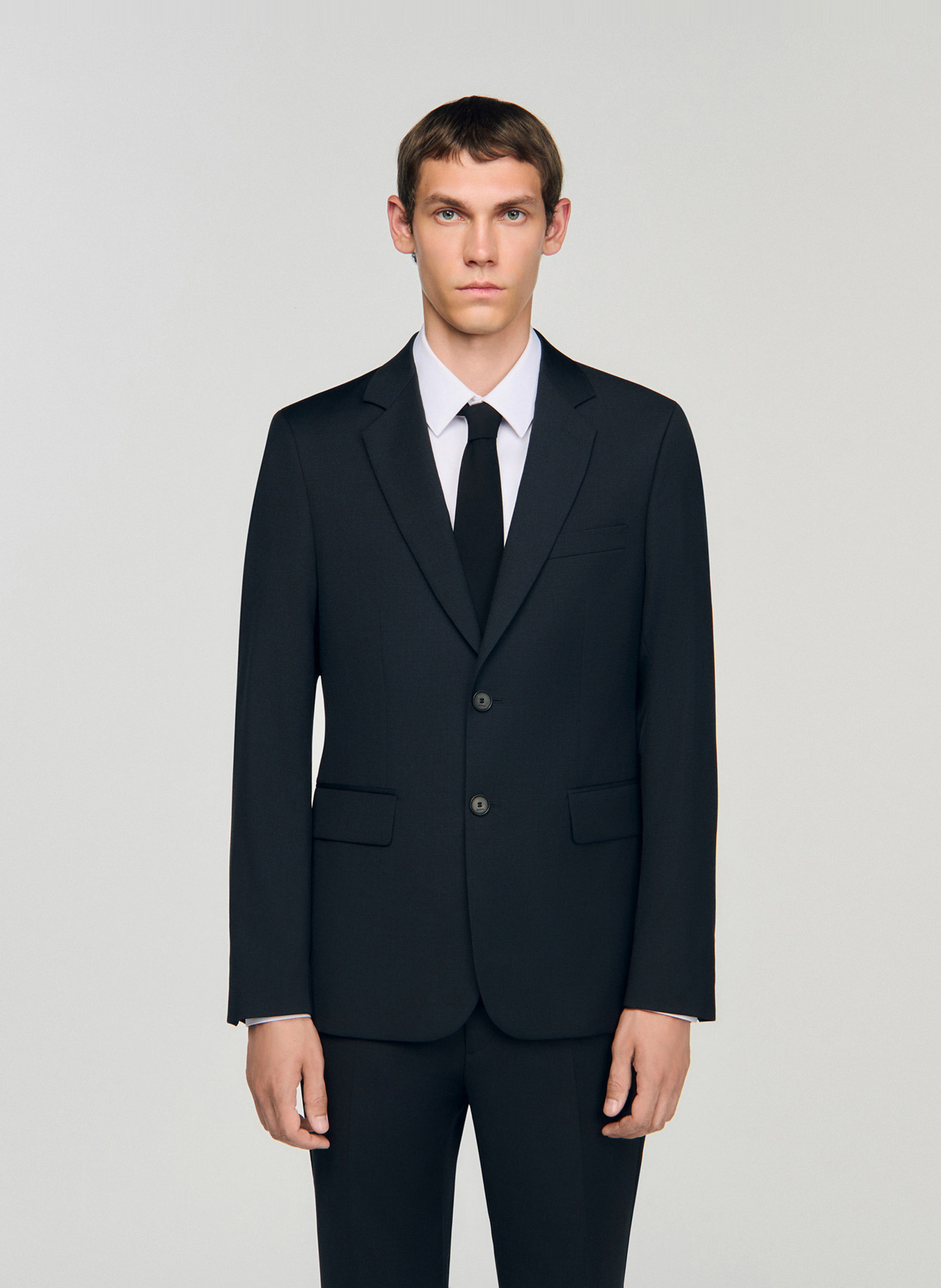 Veste de tailleur  SANDRO Noir