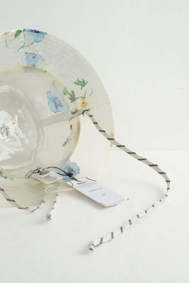 Bucket hat GANNI - Seconde Main White