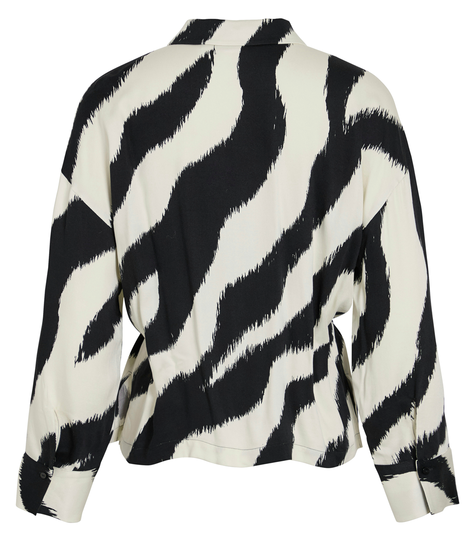 Chemise oversize imprimée VILA Noir