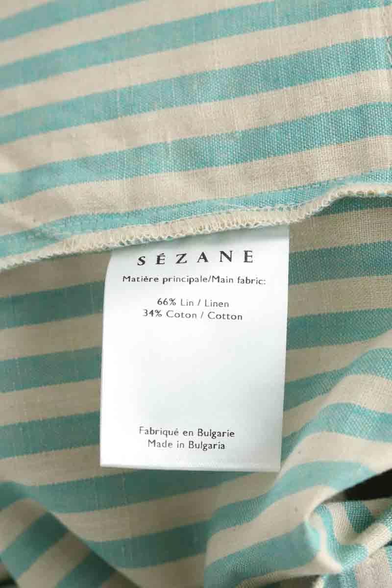 Wide trousers SEZANE - Seconde main Green