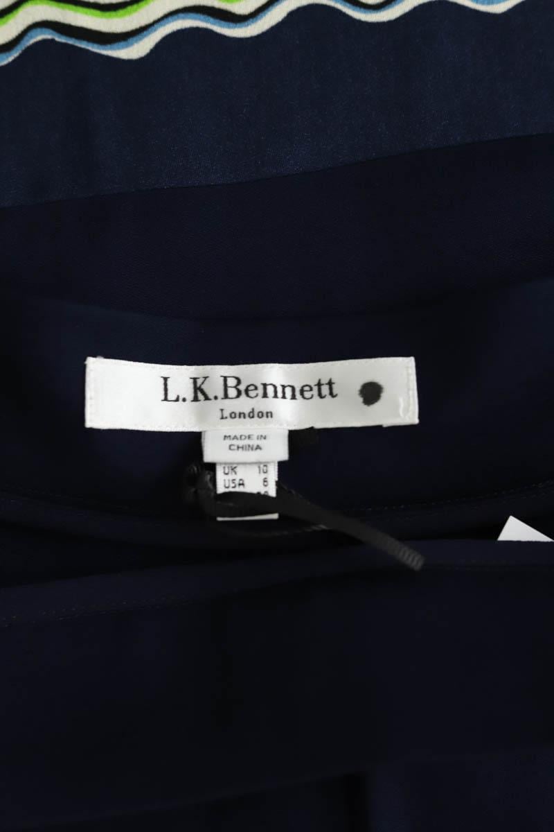 Wide trousers LK BENNETT - Seconde Main Blue