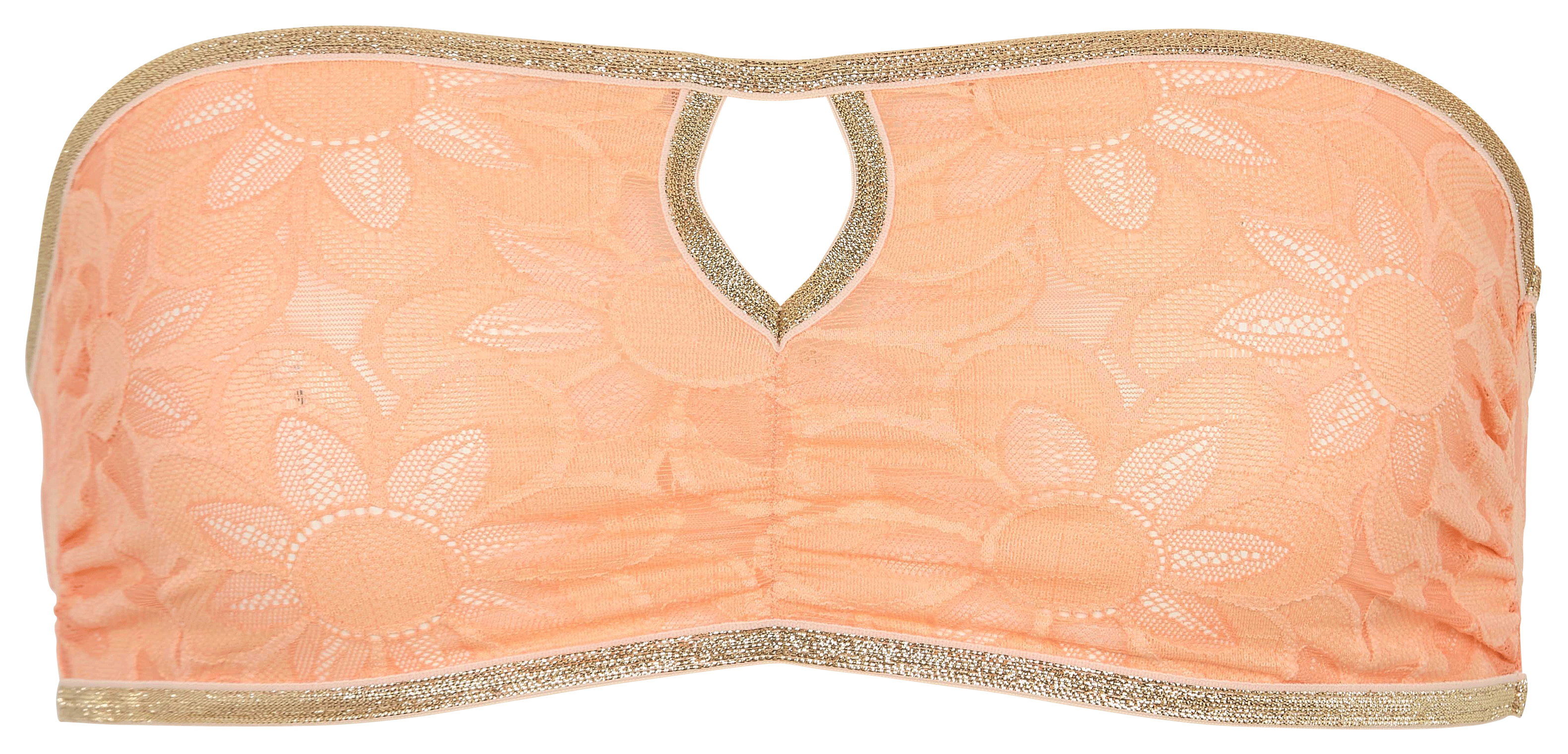 Brassière en dentelle LA NOUVELLE Orange