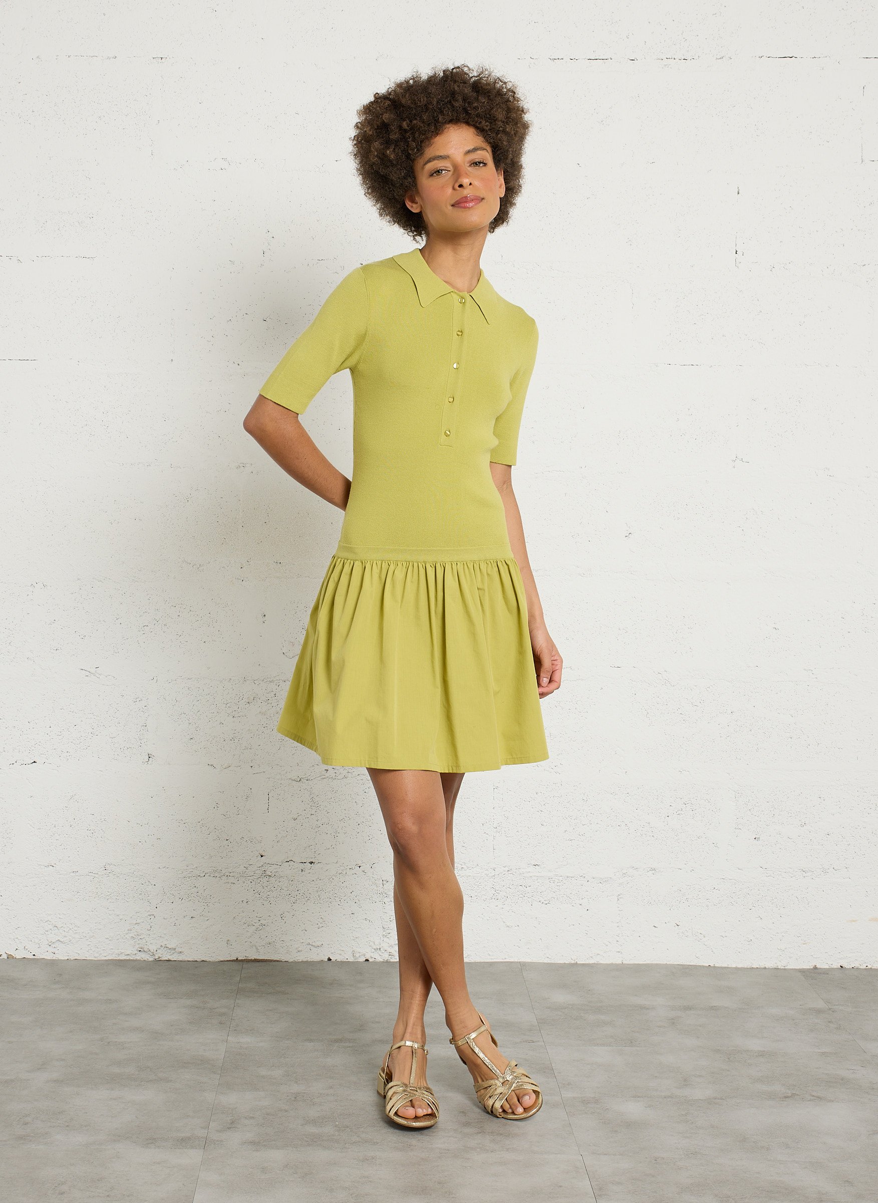 Robe courte en maille PETITE MENDIGOTE