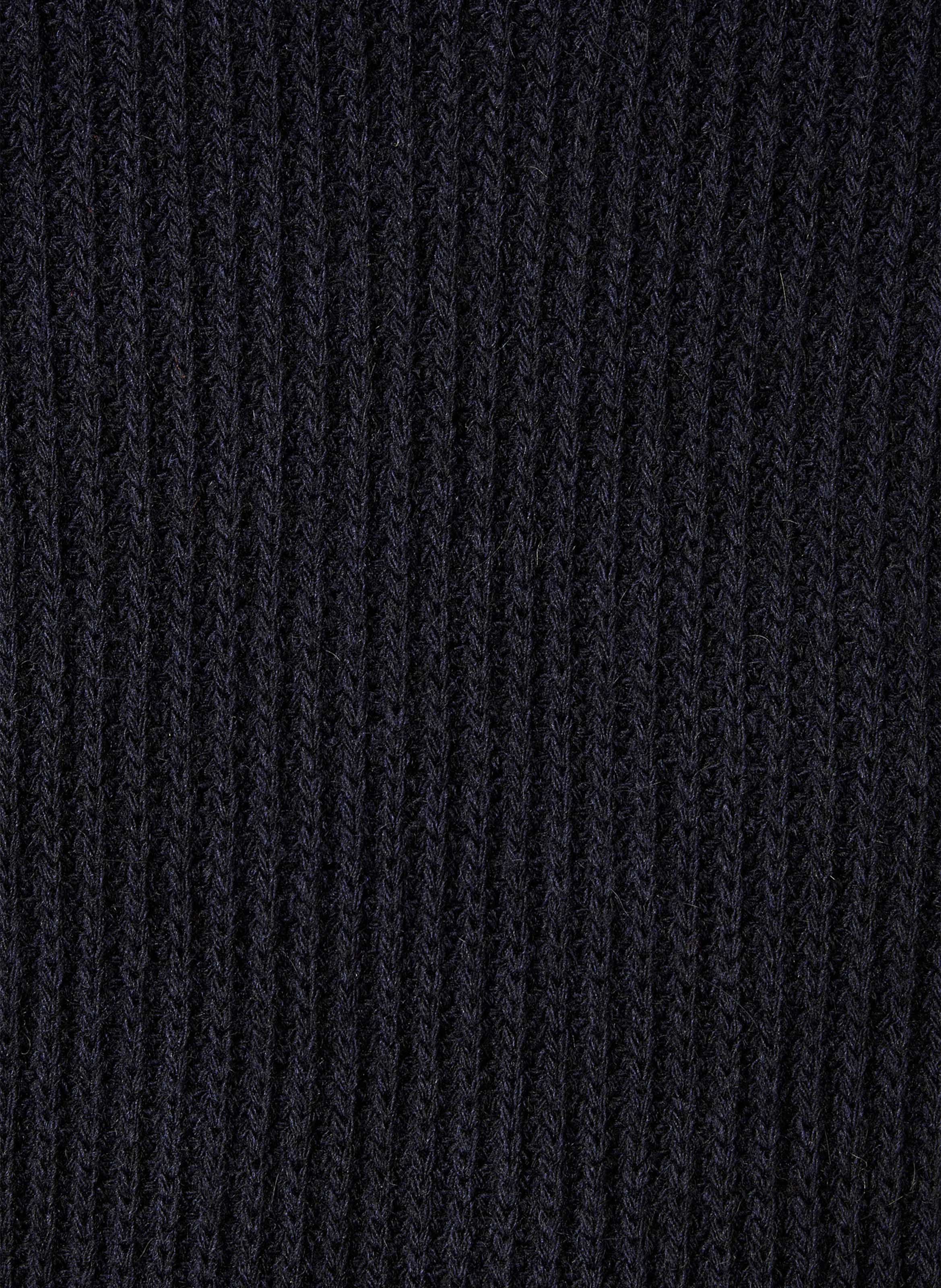 Round-neck wool-blend sweater LA FEE MARABOUTEE Blue