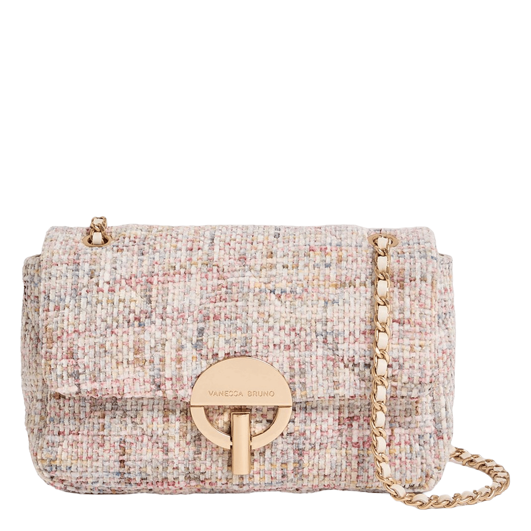 Umhängetasche in Tweed-Optik VANESSA BRUNO Mehrfarbig