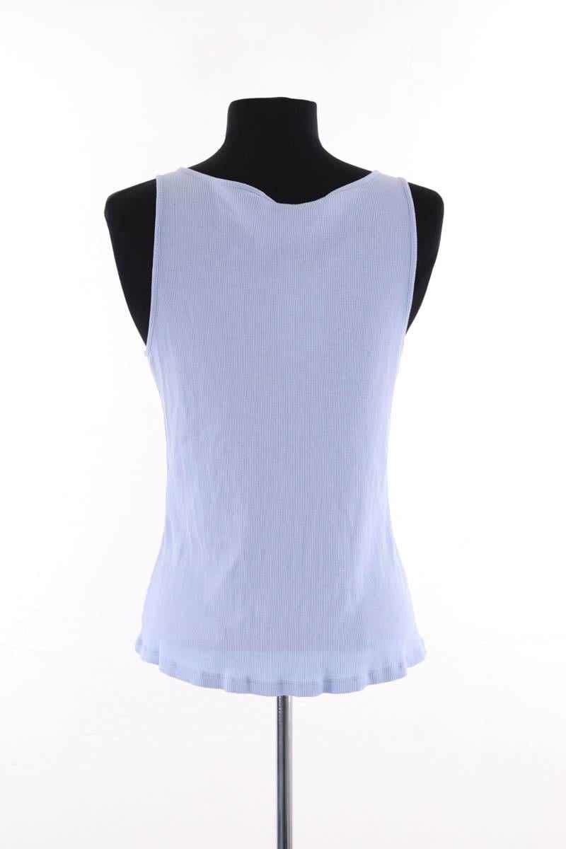 Azawood sleeveless top SEZANE - Seconde main Blue