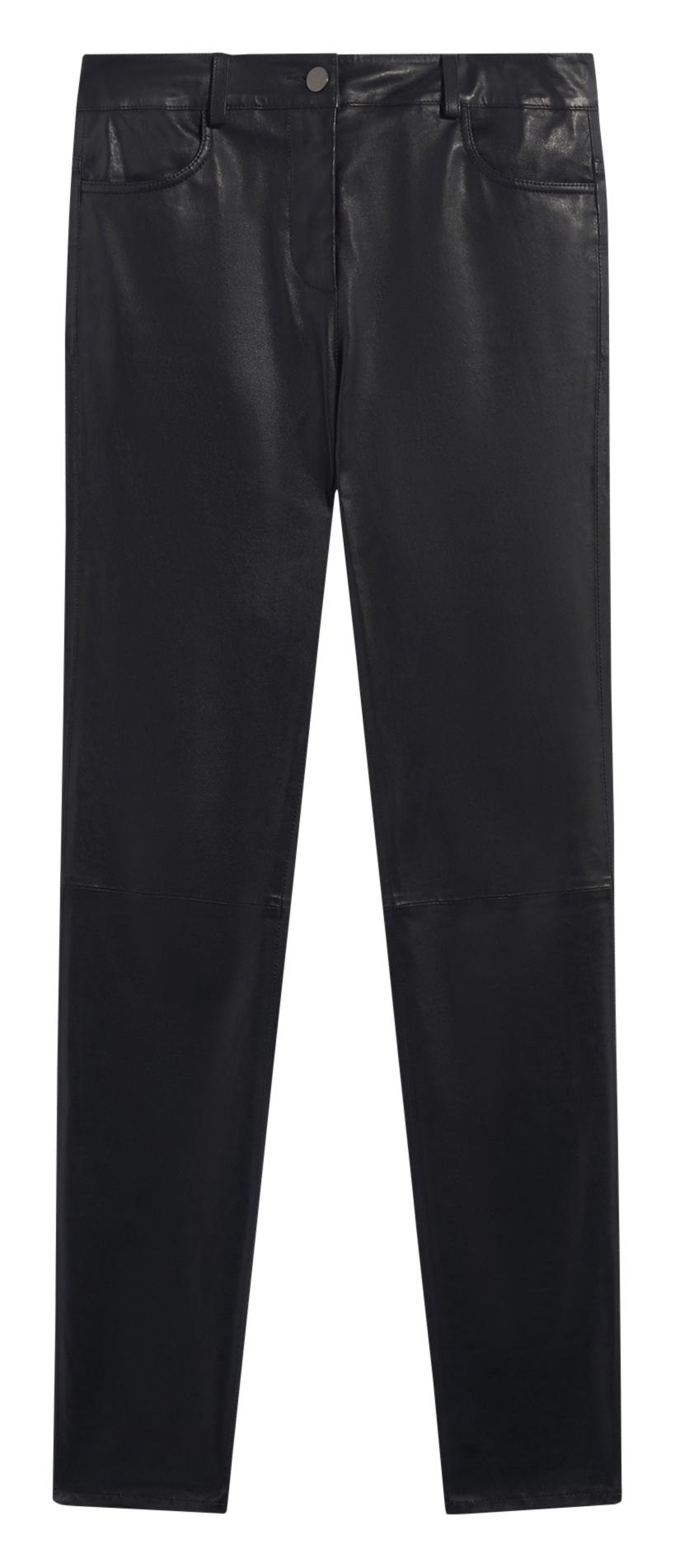 Slimfit-Lederhose mit hohem Bund GERARD DAREL Schwarz