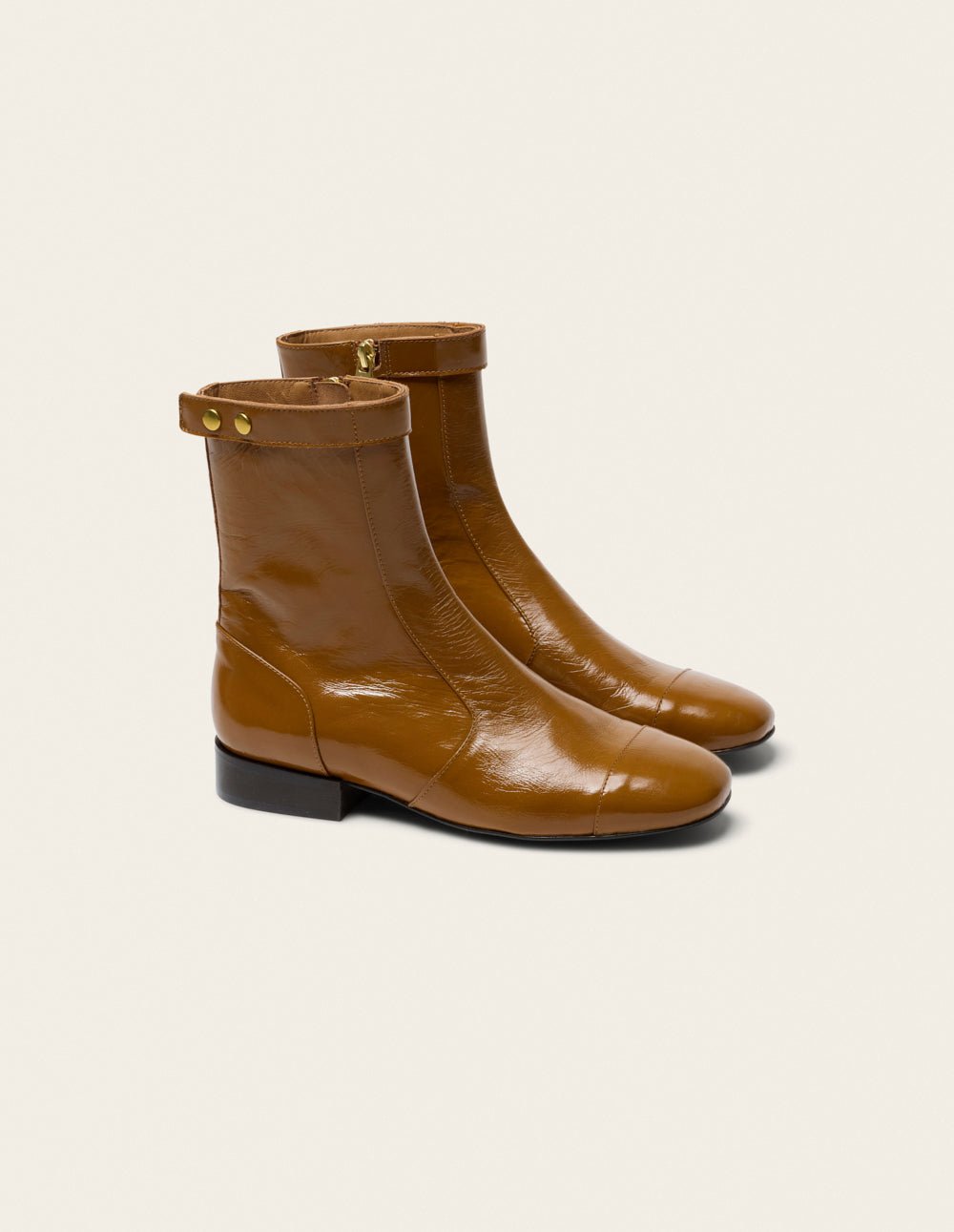 Bottines ODAJE Marron