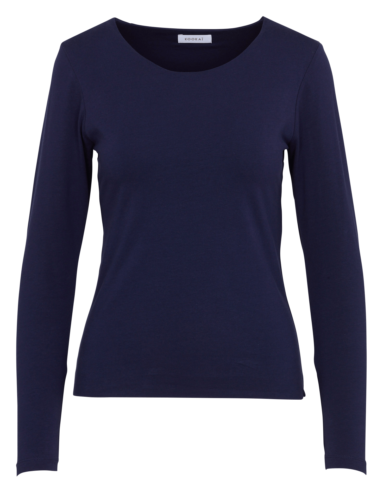 Langarm-T-Shirt aus Baumwollmischung KOOKAI Blau