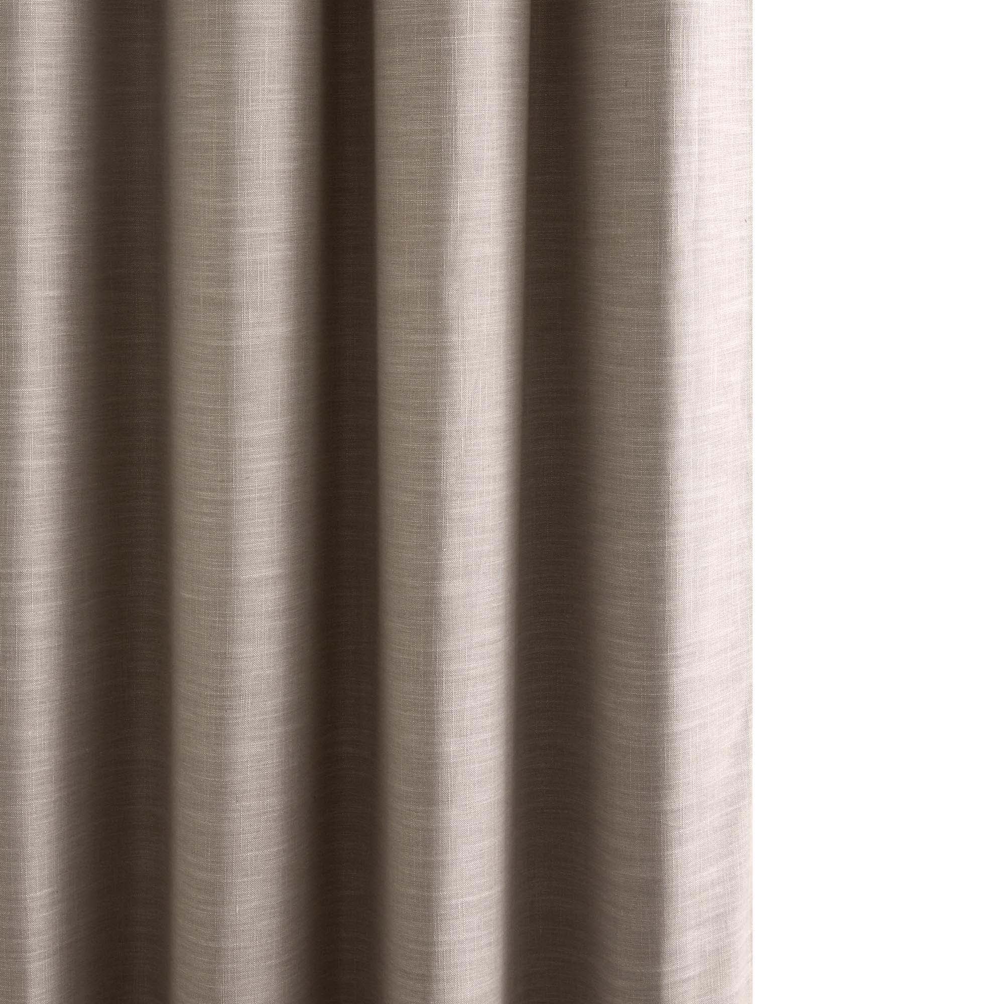 Lined black-out curtain with eyelets MADURA Brown