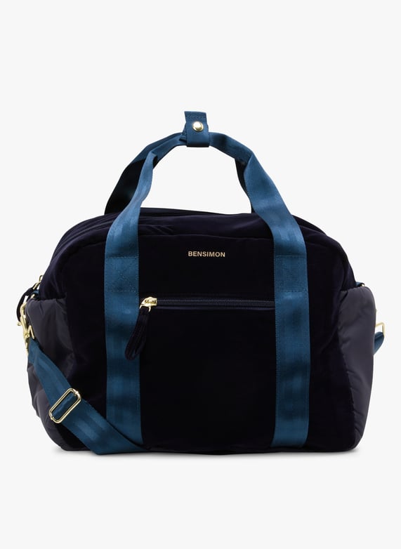 Sac Weekend Manchester Marine Bensimon Femme F19583C57224 0516 MARINE Place des Tendances