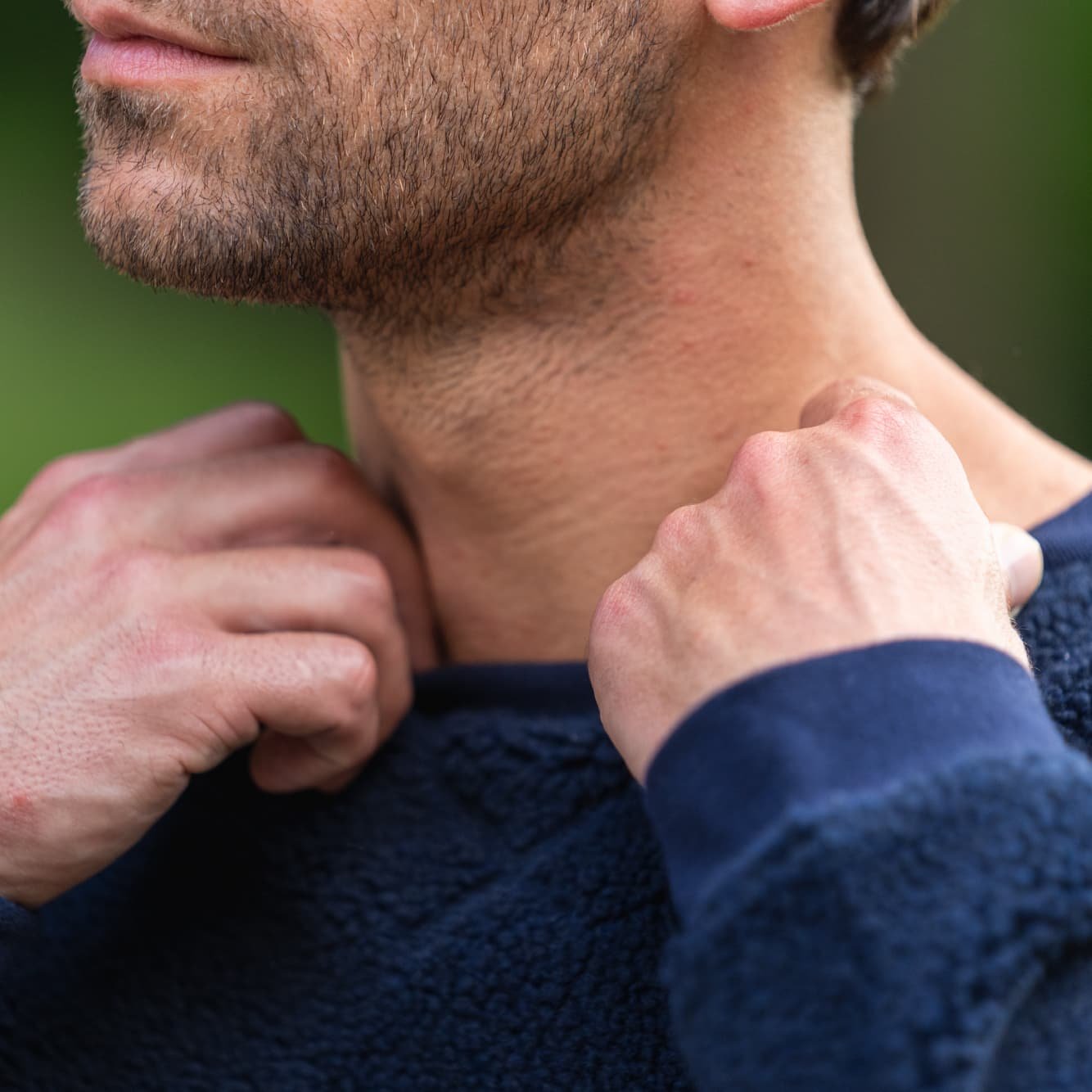 Sherpa pullover BILLYBELT Blue