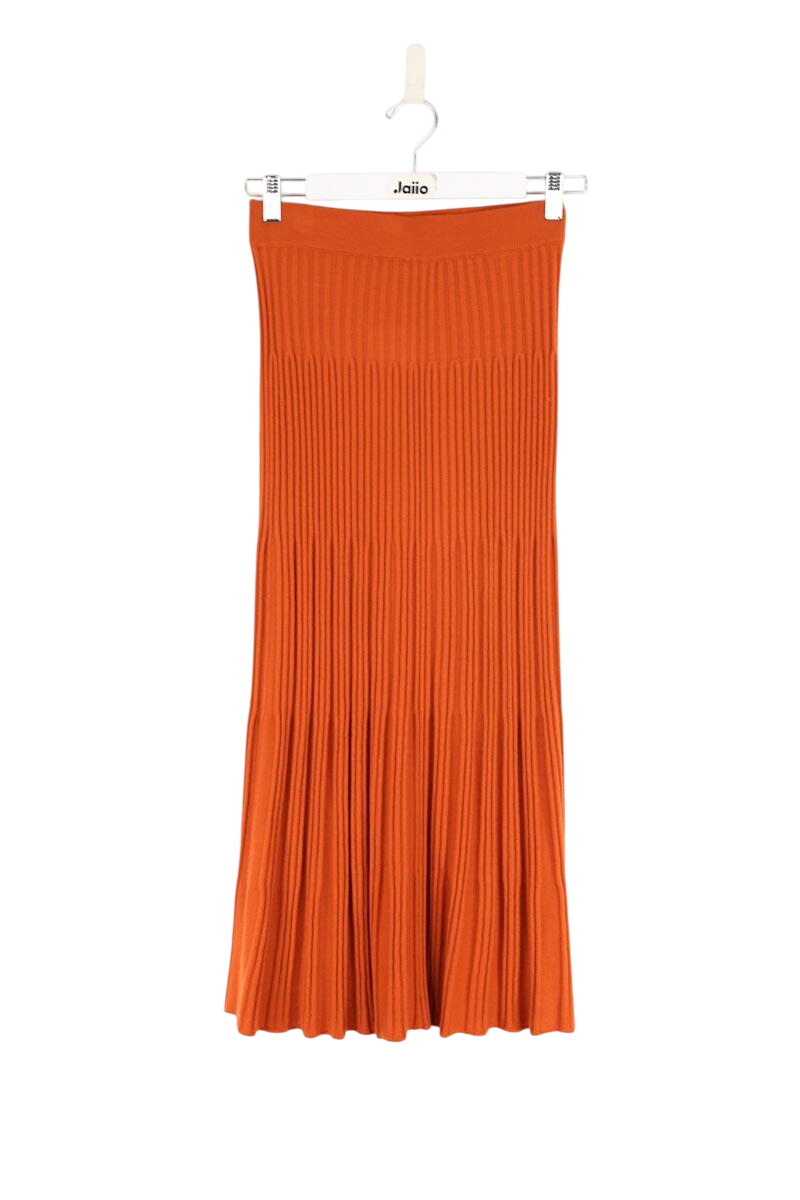 Wool skirt JOSEPH - Seconde Main Orange