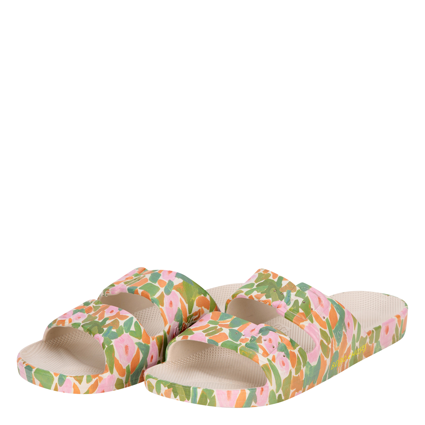 Flat sandals with floral pattern BOBO CHOSES Multicolored