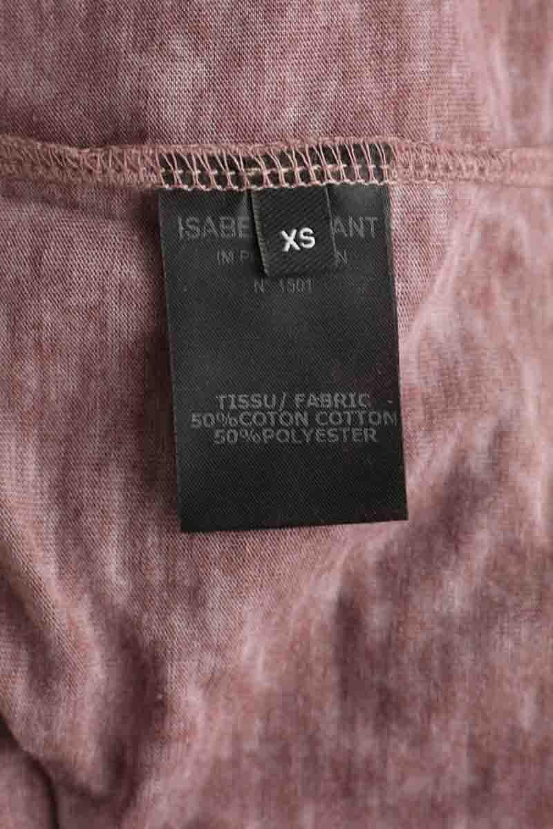 Sleeveless cotton top ISABEL MARANT - Seconde Main Brown