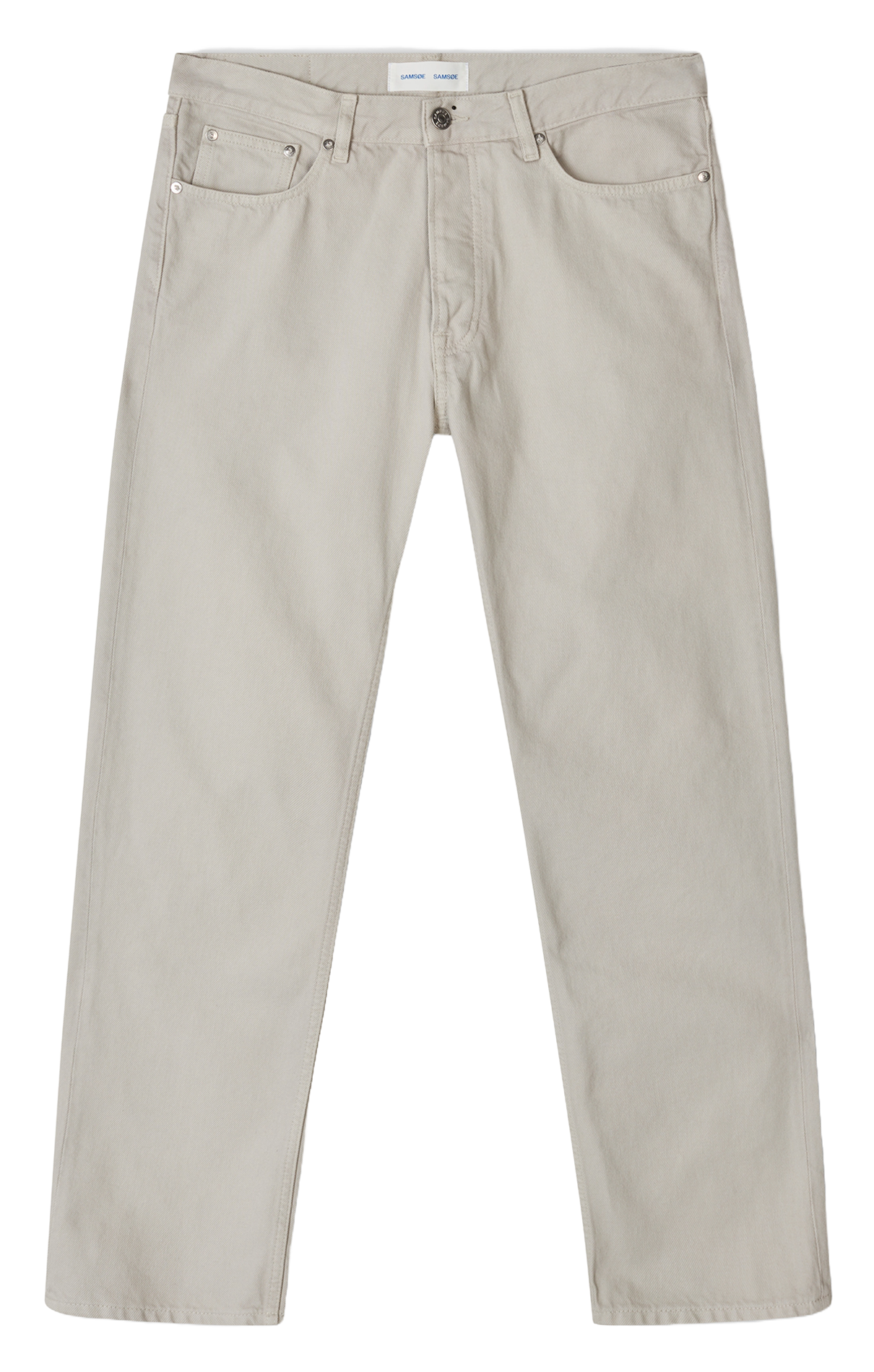 Jean droit SAMSOE SAMSOE Beige