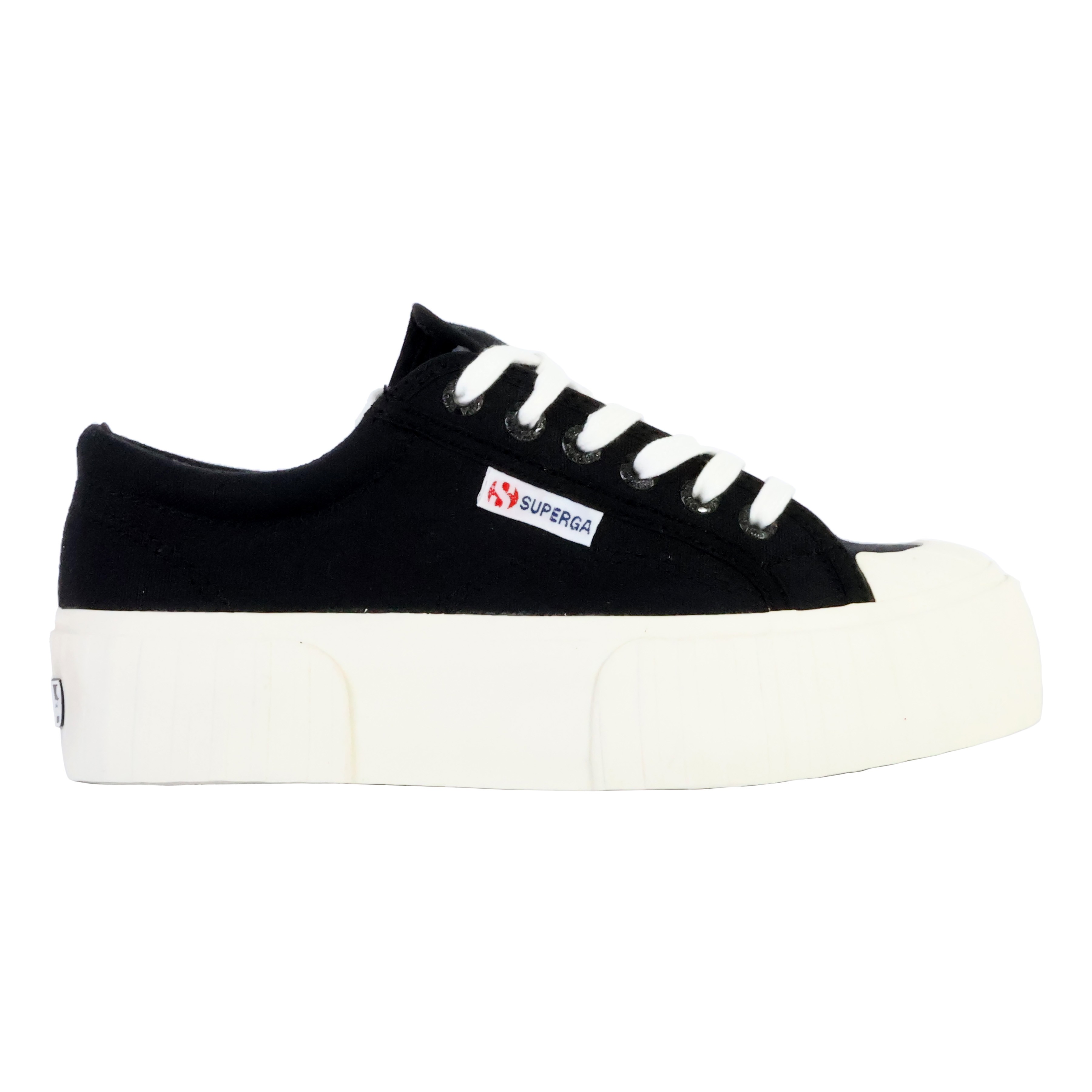 Superga 2631 Stripe Platform Lace-Up Sneakers SUPERGA