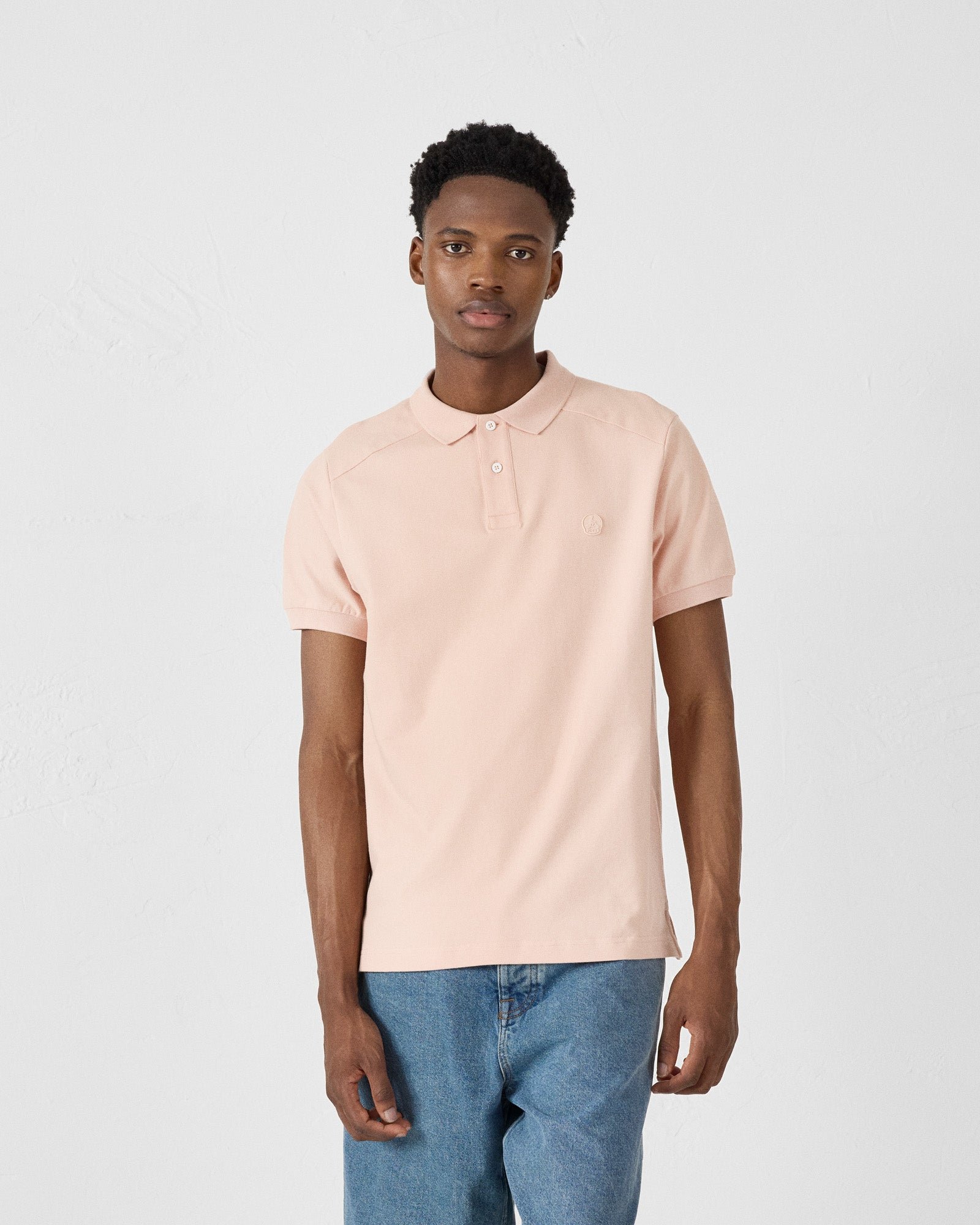 Alvaro cotton polo JOTT Pink
