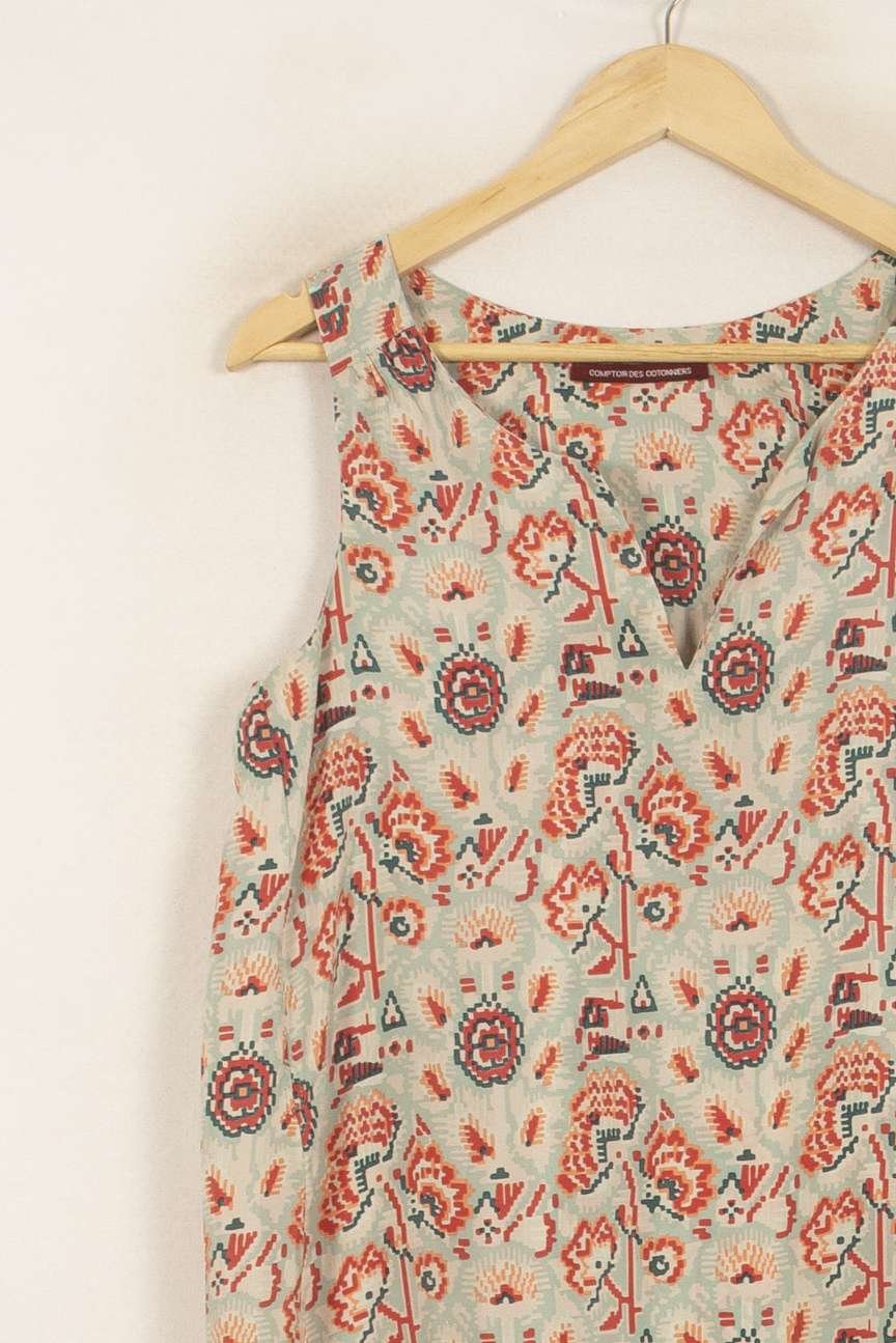 Midi dress COMPTOIR DES COTONNIERS - Seconde main Multicolored