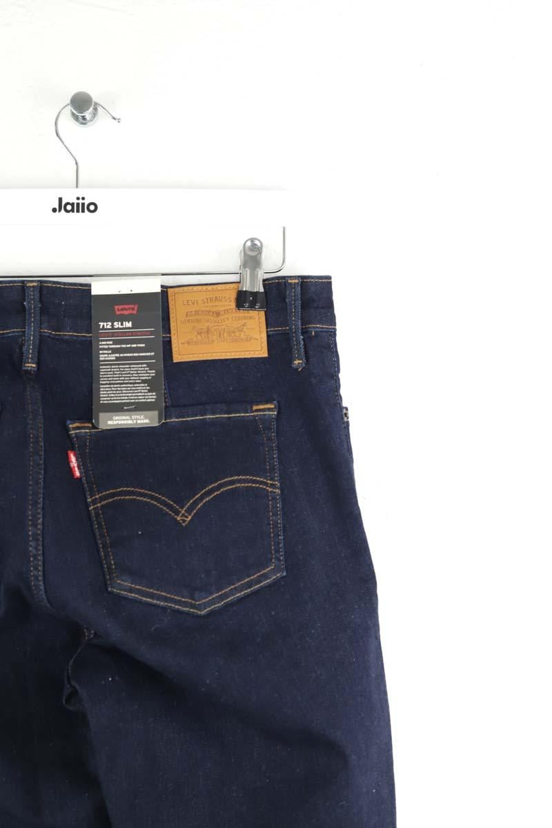 Slim 712 cotton jeans LEVI'S - Seconde main Blue