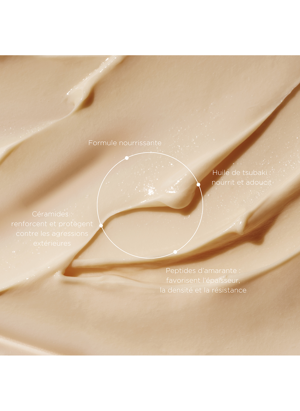 Démêlant Fortifiant aux Peptides d'Amarante CHRISTOPHE ROBIN No color