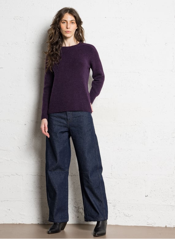 Bio katoenen ballonbroek | Blauw by SOEUR Bio katoenen ballonbroek Blauw
