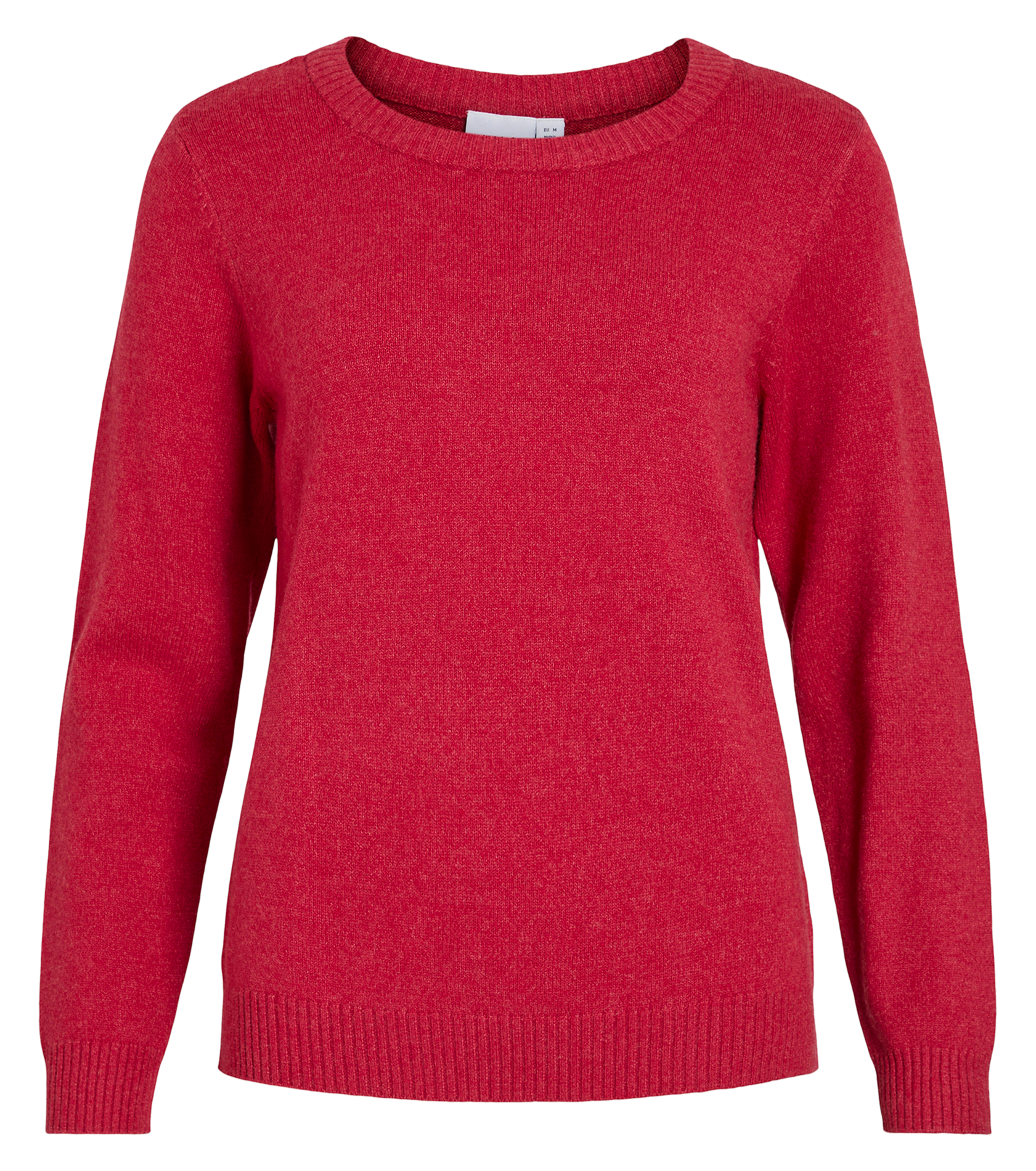 Pull col rond  VILA Rouge