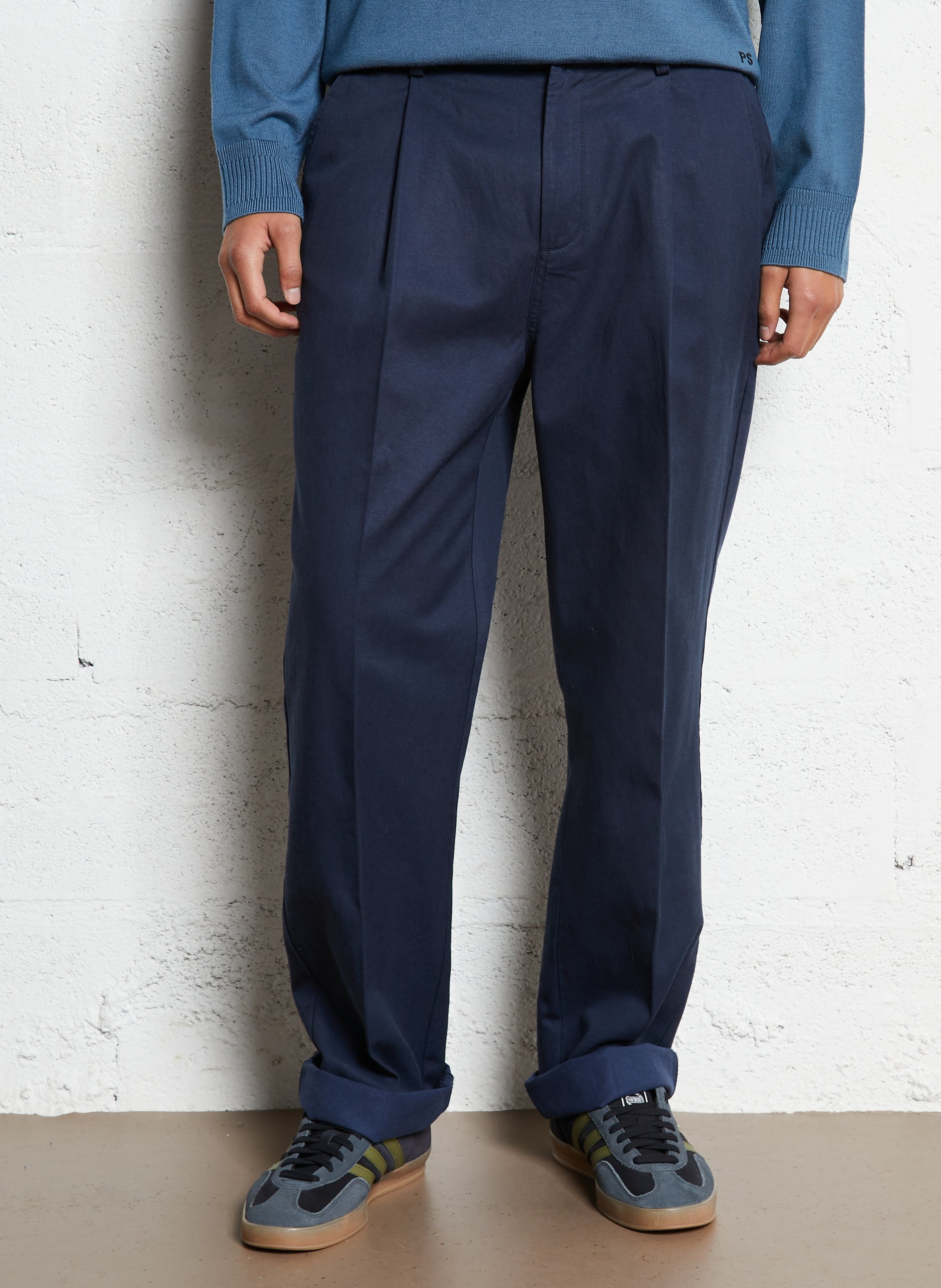 Cotton-blend bucket hat MINIMUM Blue