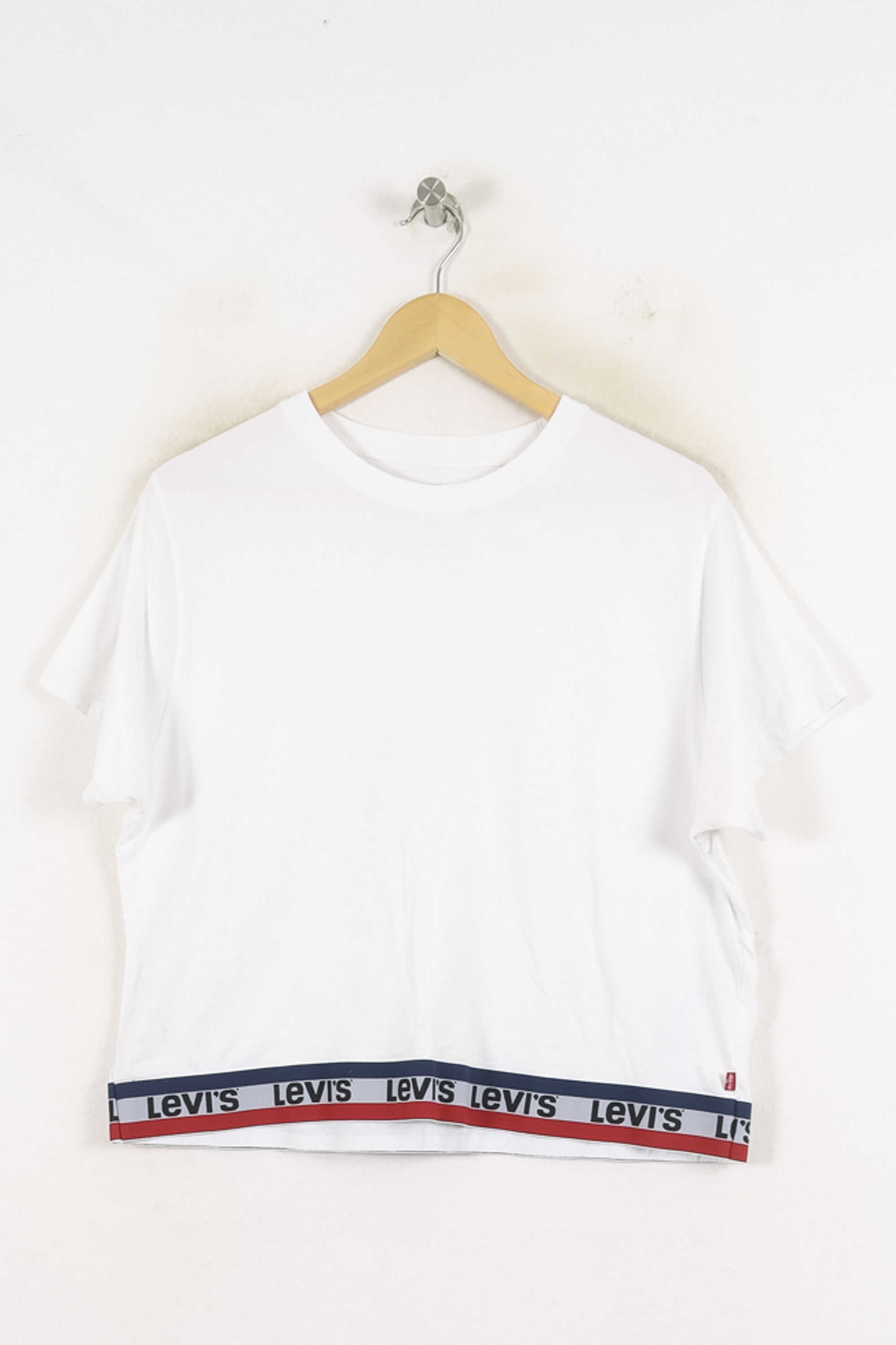 Tommy Badge T-shirt LEVI'S - Seconde main White