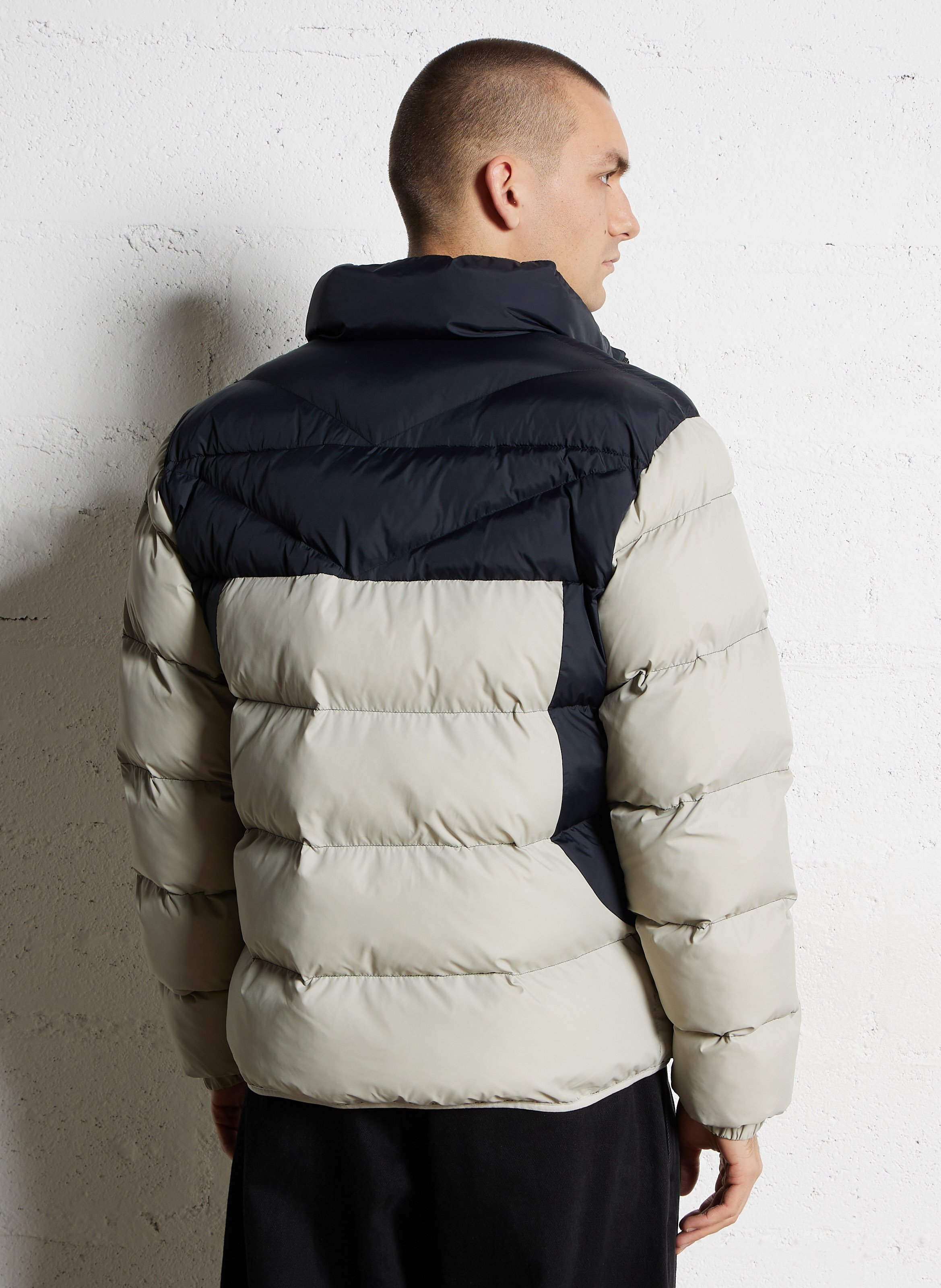 Straight-fit donsjack met opstaande kraag NAPAPIJRI Grijs