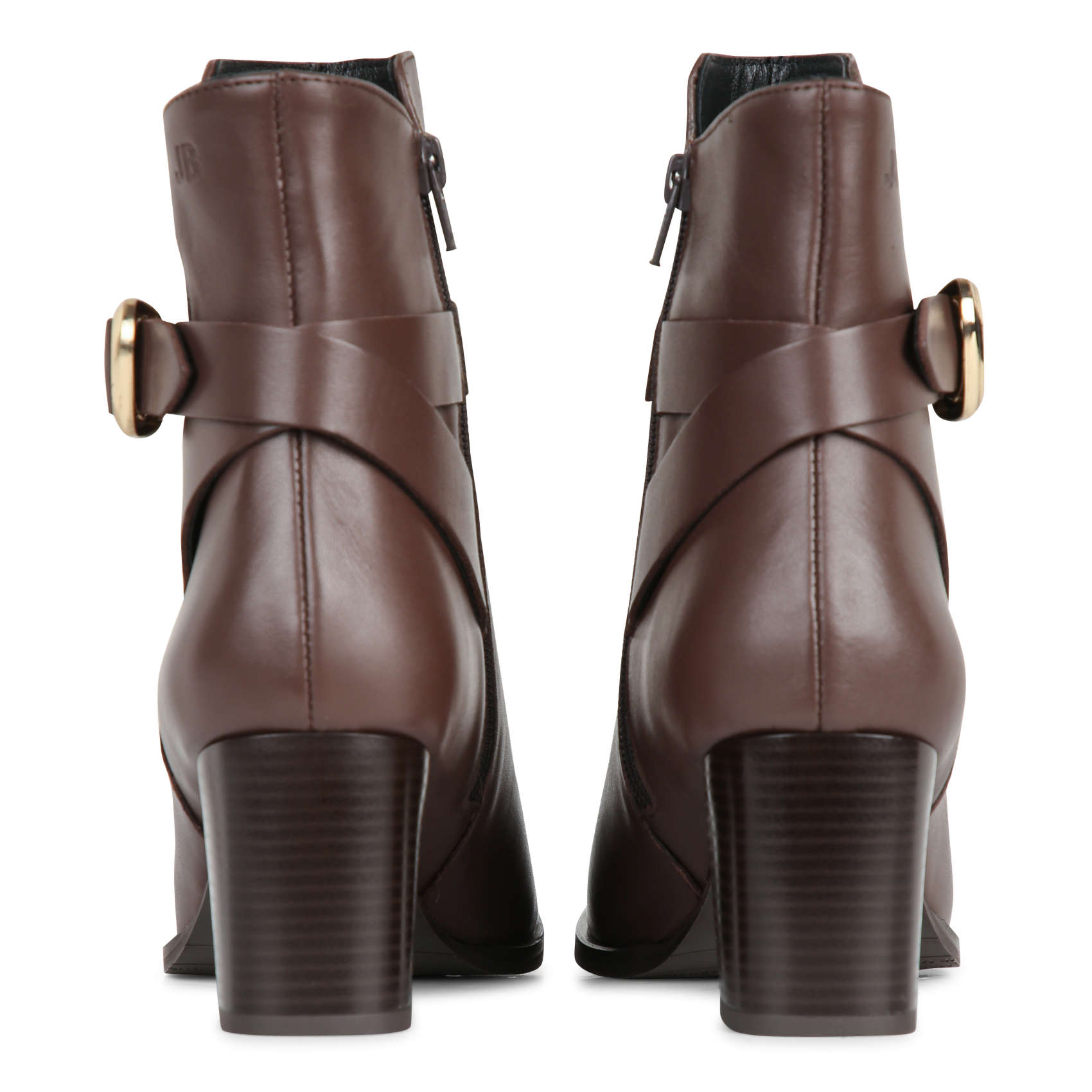 Bottines en cuir JB MARTIN Marron
