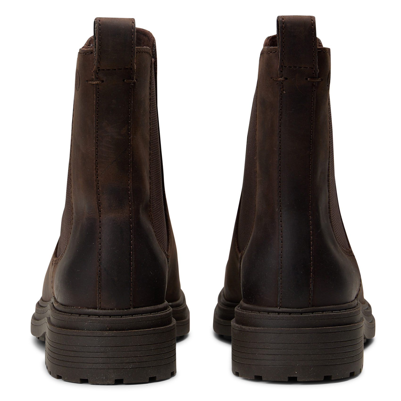 Bottines en cuir  CLARKS Marron