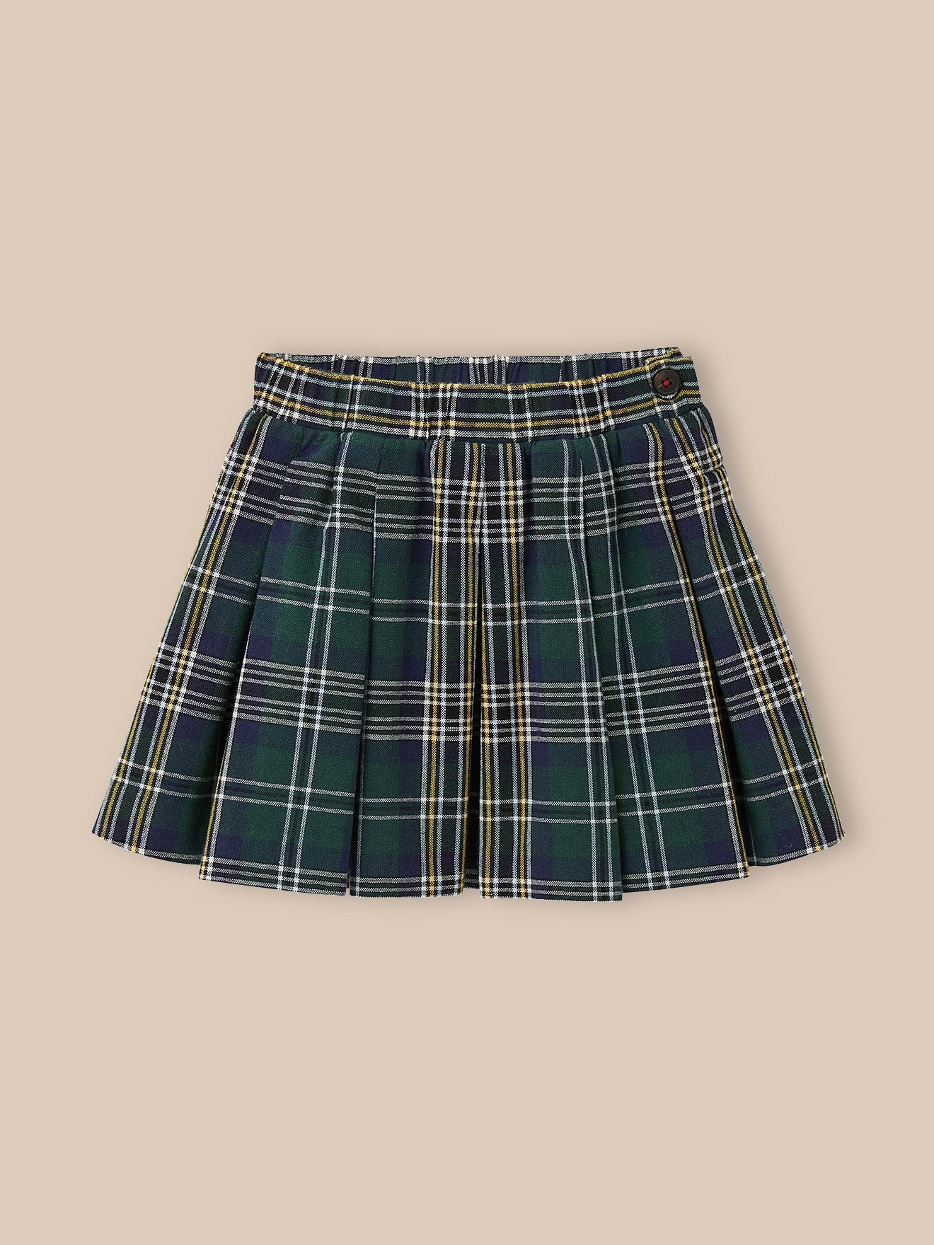 Pleated skirt - junior collection CYRILLUS Blue