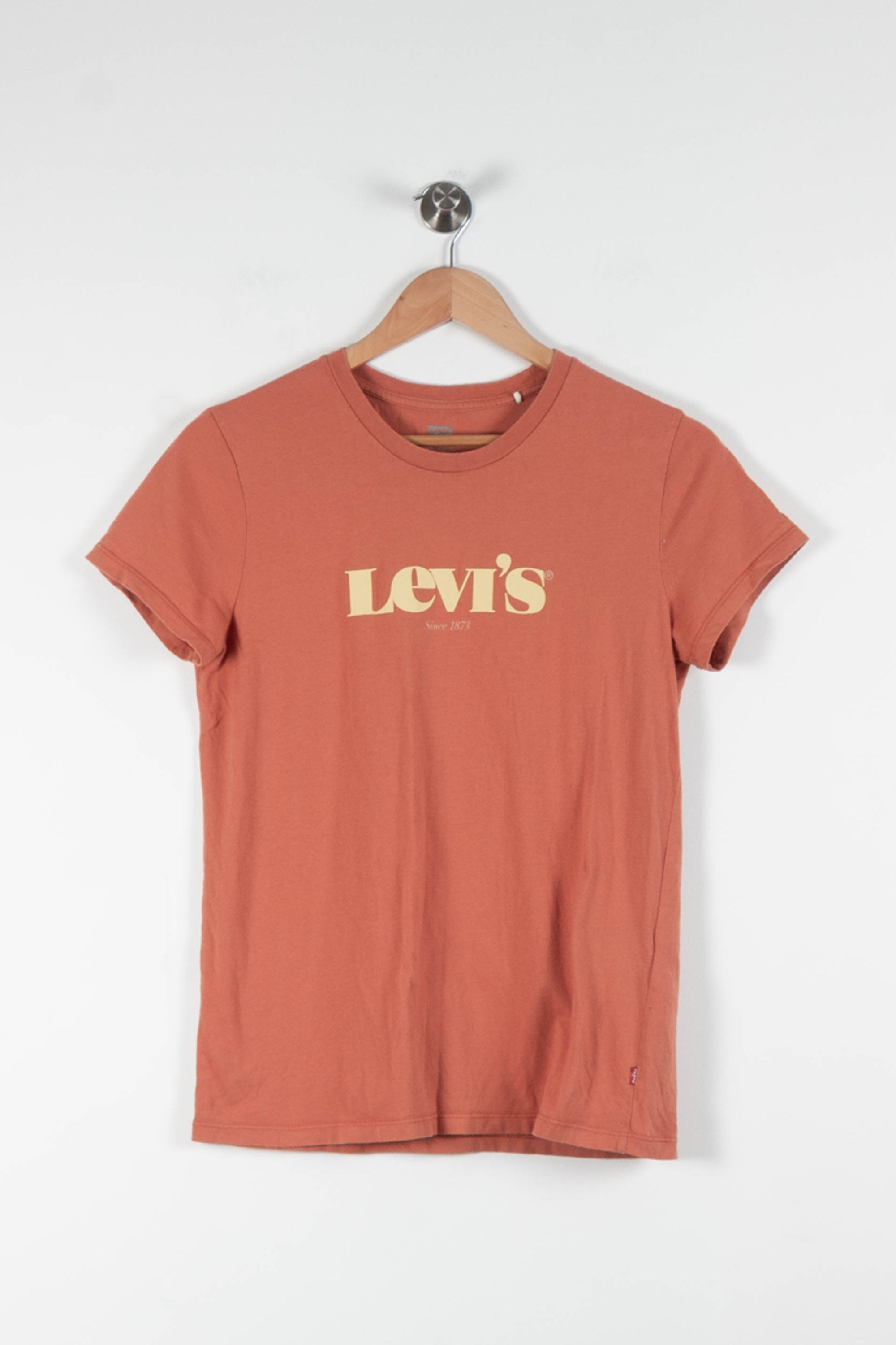 Tommy Badge T-shirt LEVI'S - Seconde main Orange