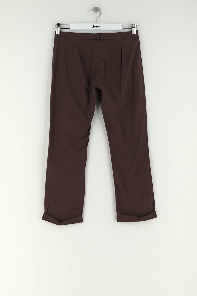 Carrot trousers MAX MARA - Seconde Main Brown