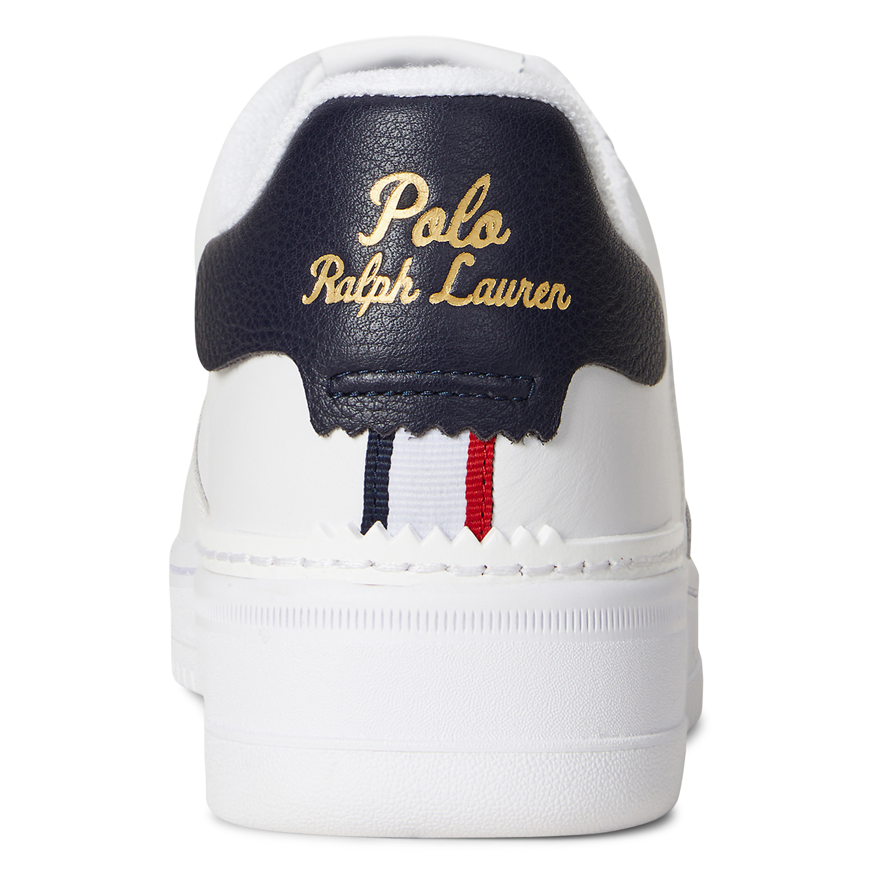 Niedrige Sneaker aus Leder-Mix POLO RALPH LAUREN Weiss