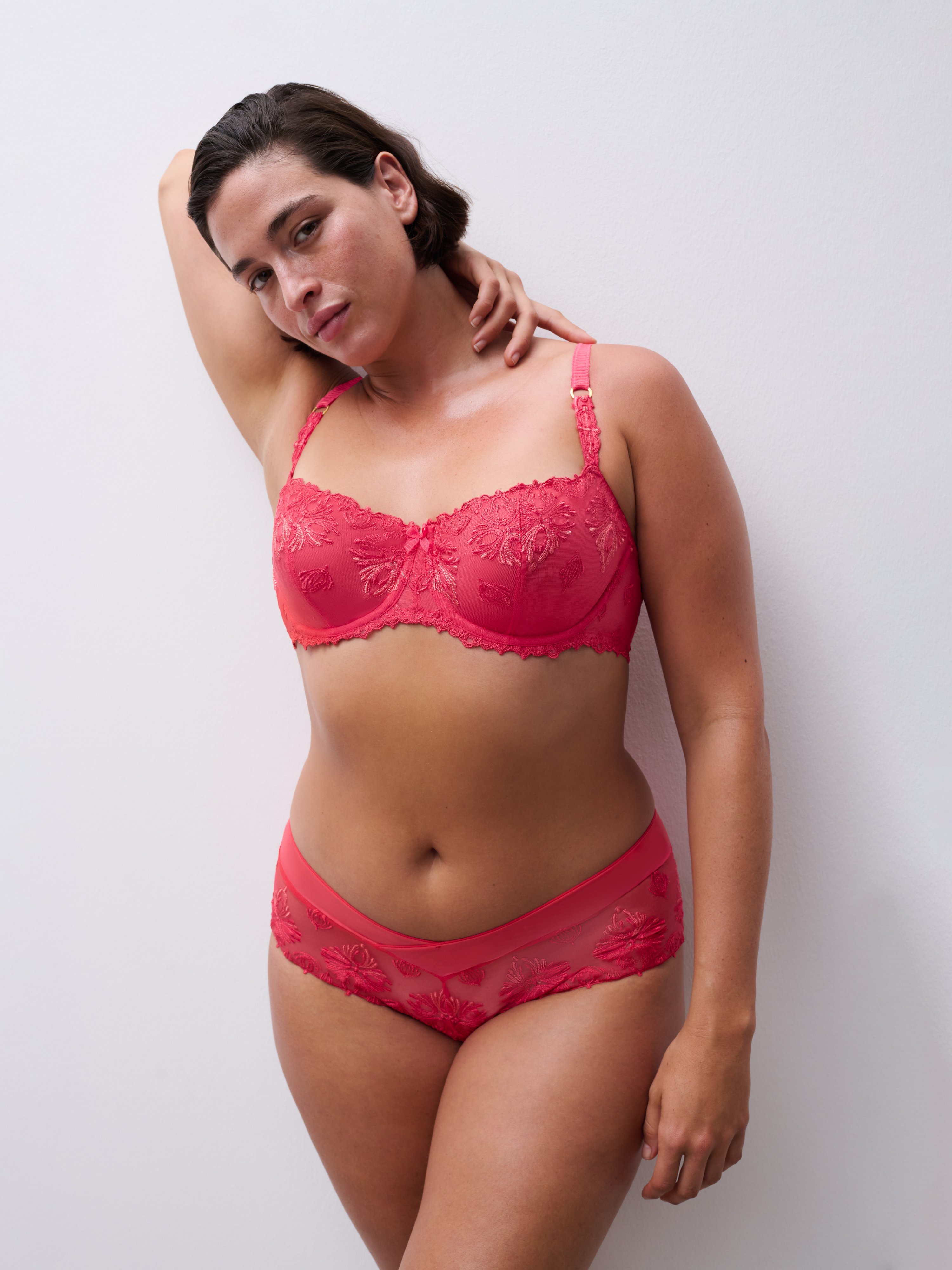 Demi-cup bra Pink