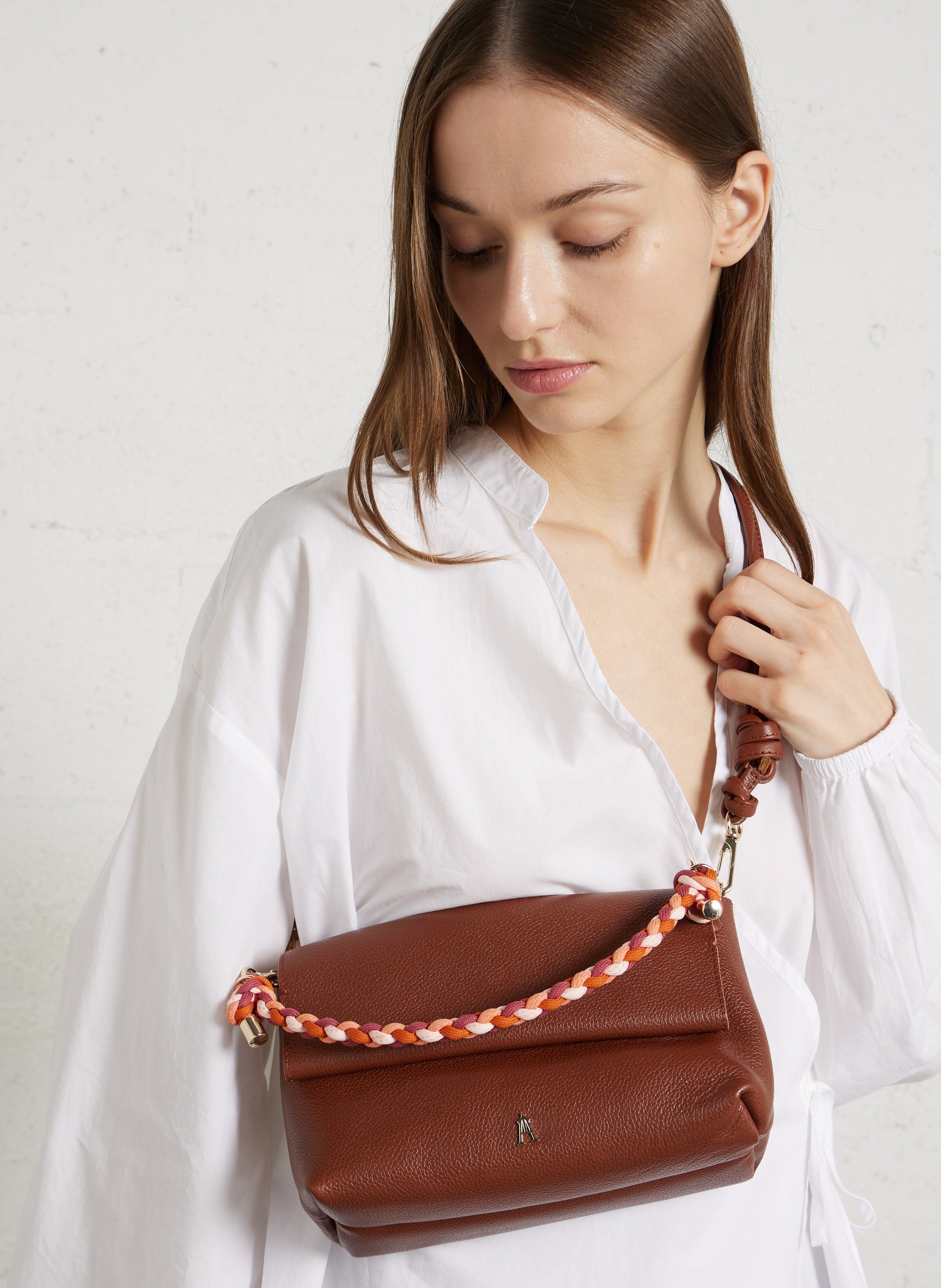 Brieftasche aus Leder CRAIE STUDIO Braun