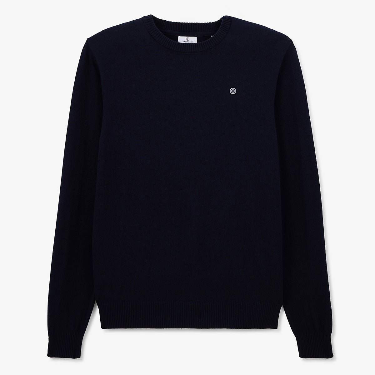 Cotton and wool sweater SERGE BLANCO Blue