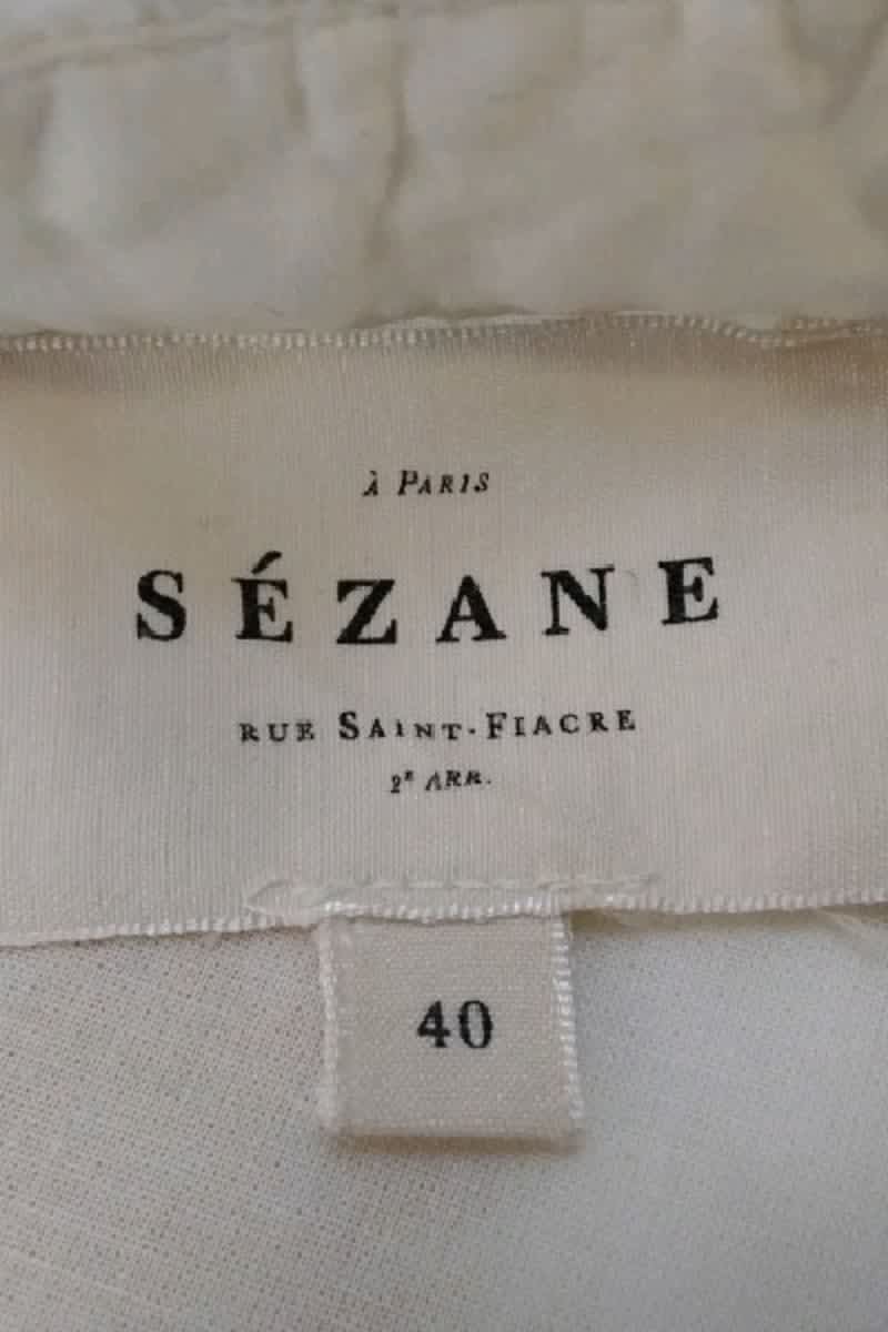 Robe SEZANE - Seconde main Blanc