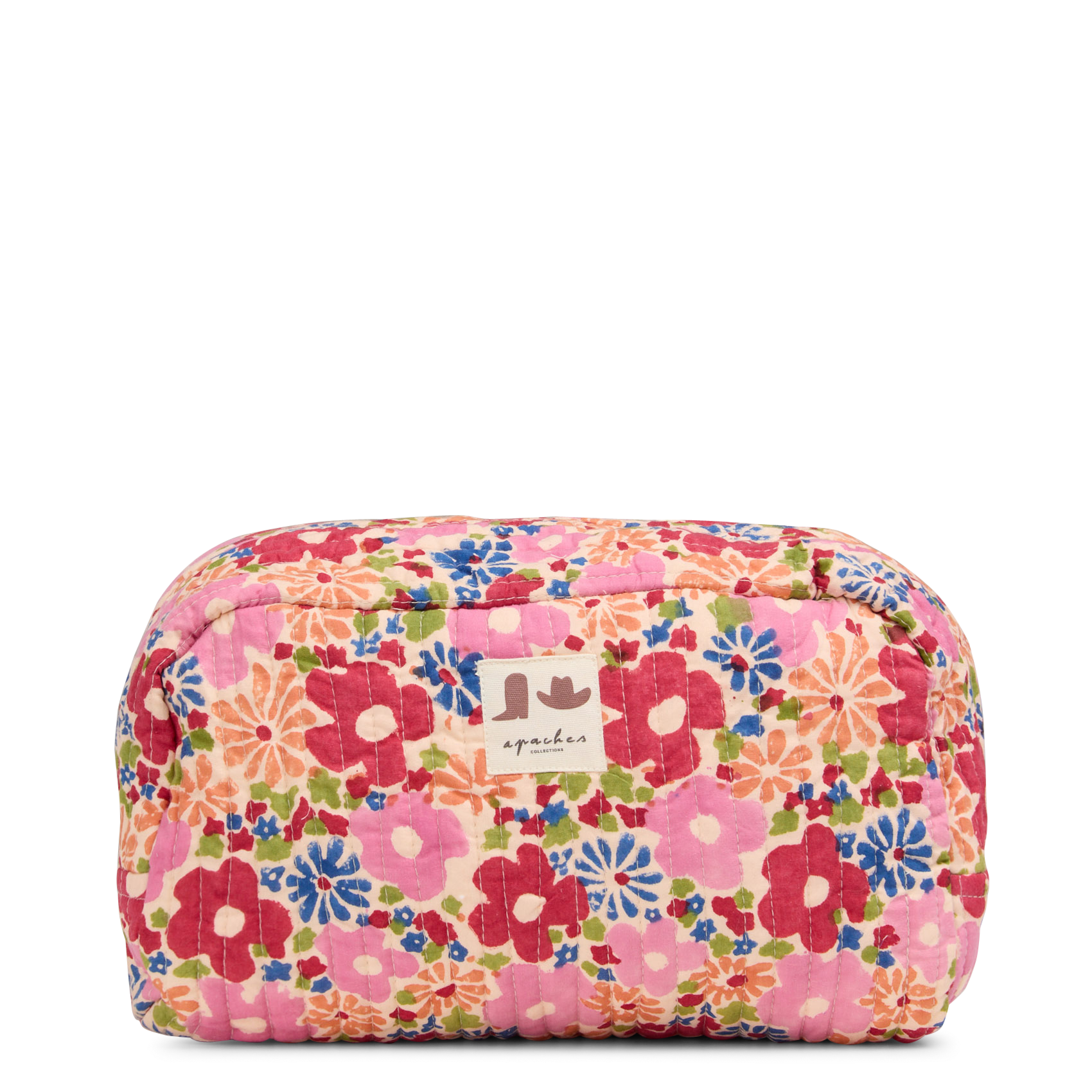 Cotton toiletry bag APACHES COLLECTIONS Beige