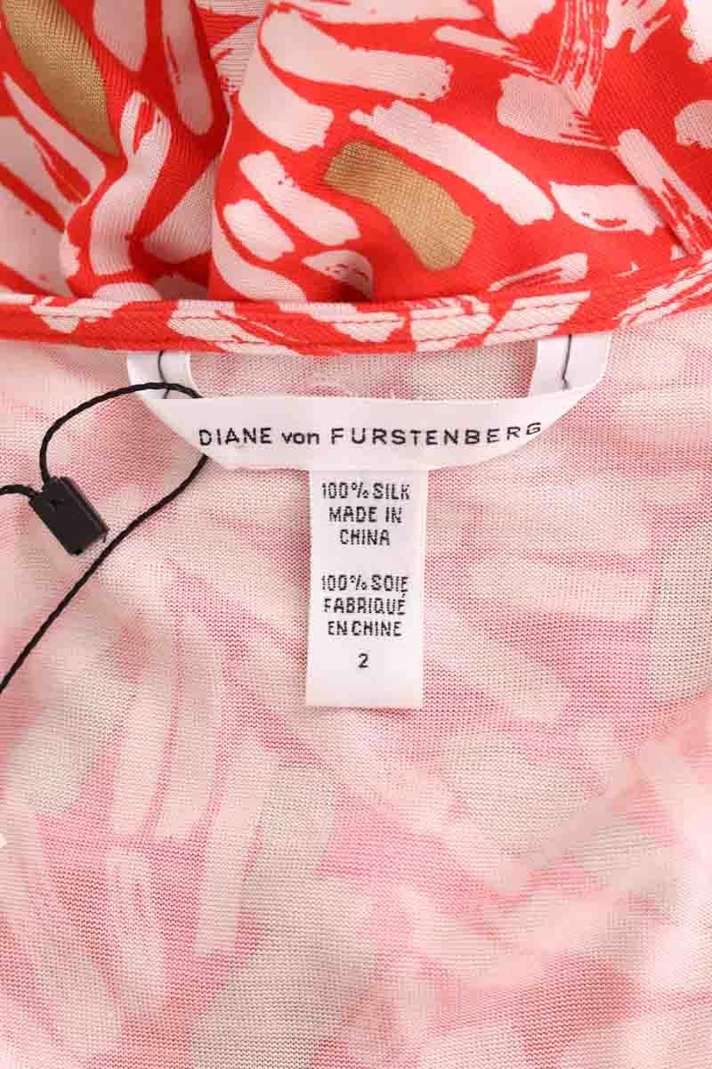 Robe DIANE VON FURSTENBERG - Seconde Main Orange